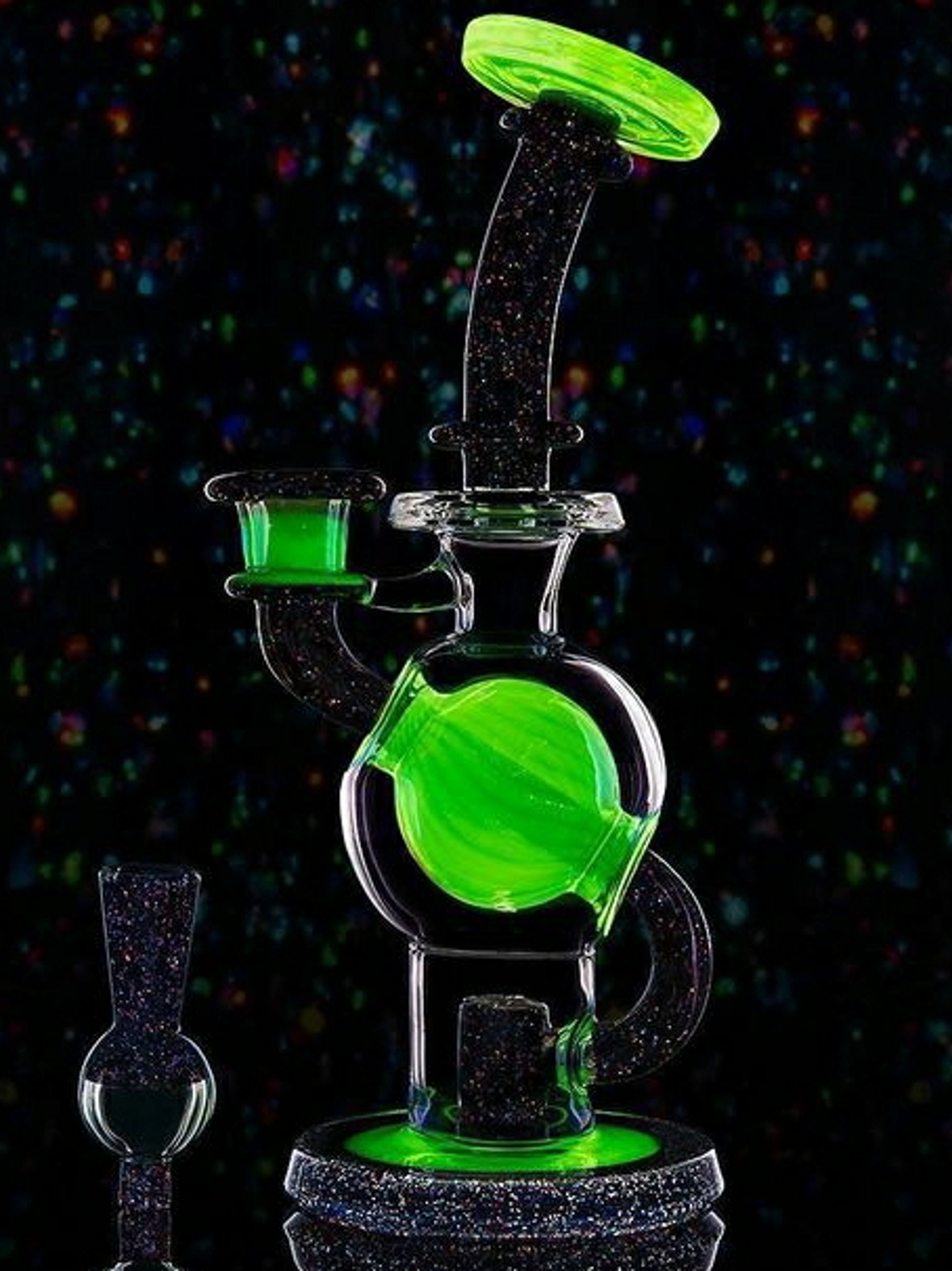 Preview pic of DBE 503 - Illuminati & Crushed Opal Ball Rig