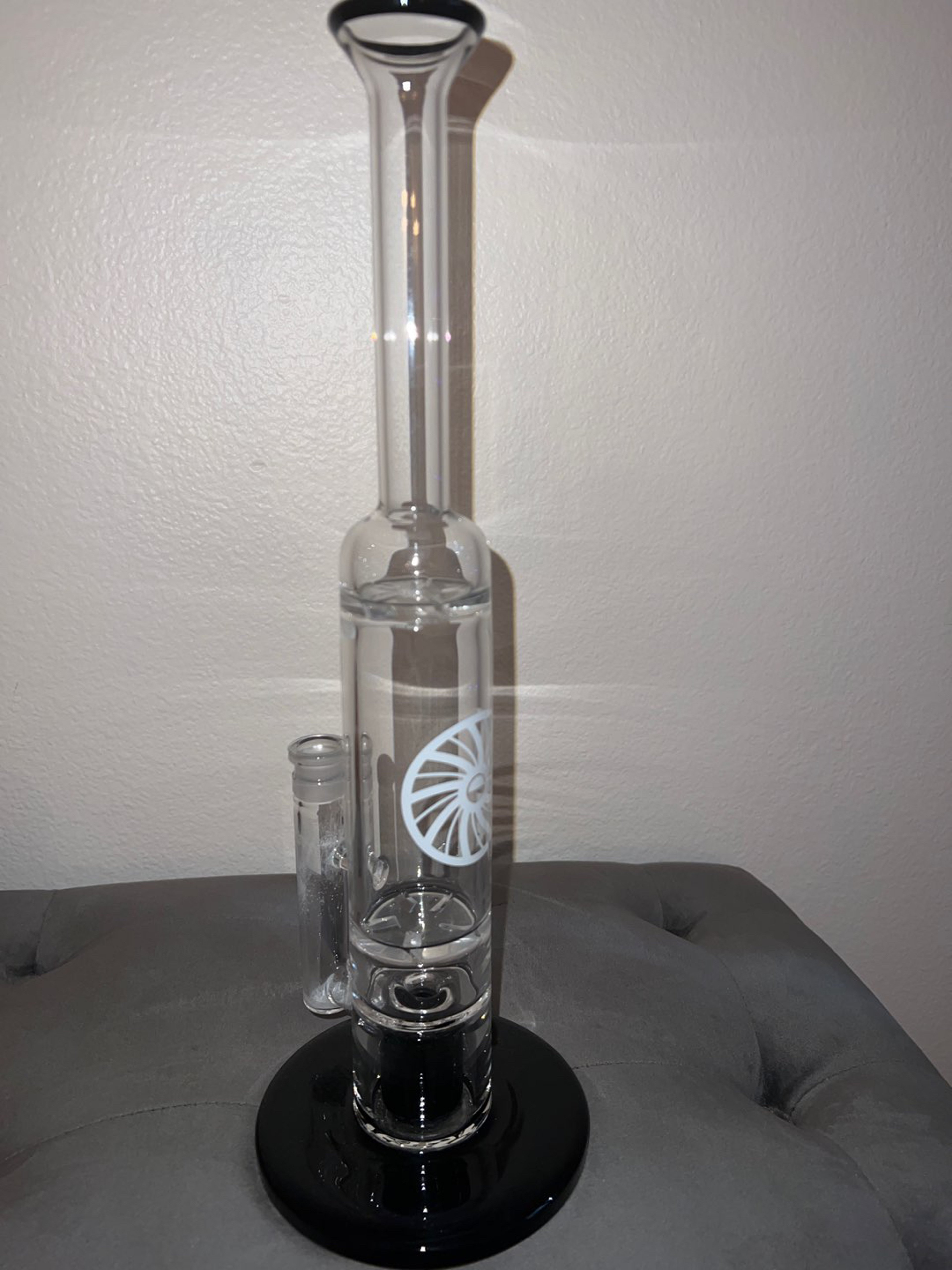 Preview pic of Grav labs shower head to twin turbine