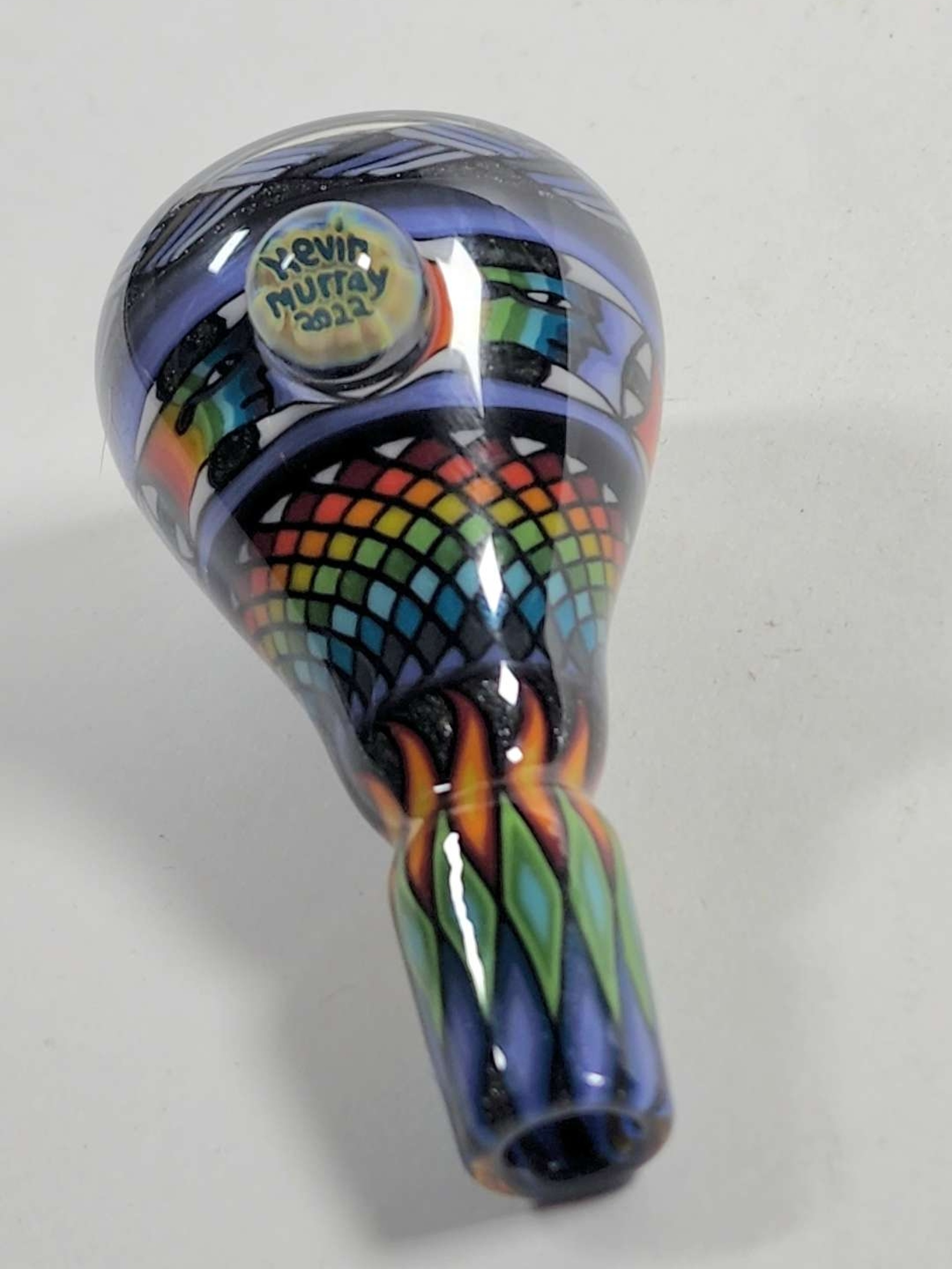 Preview pic of Kevin Murray 14mm fully worked slide/bowl *Brand New*
