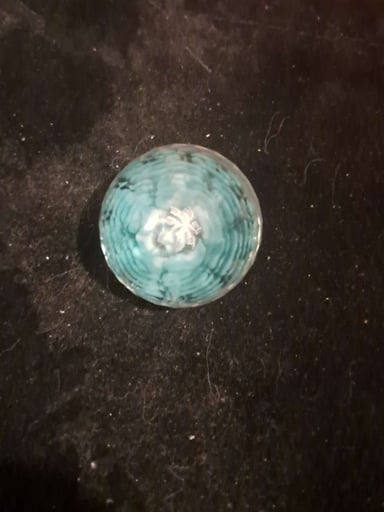 Preview pic of Very intricate teal marble