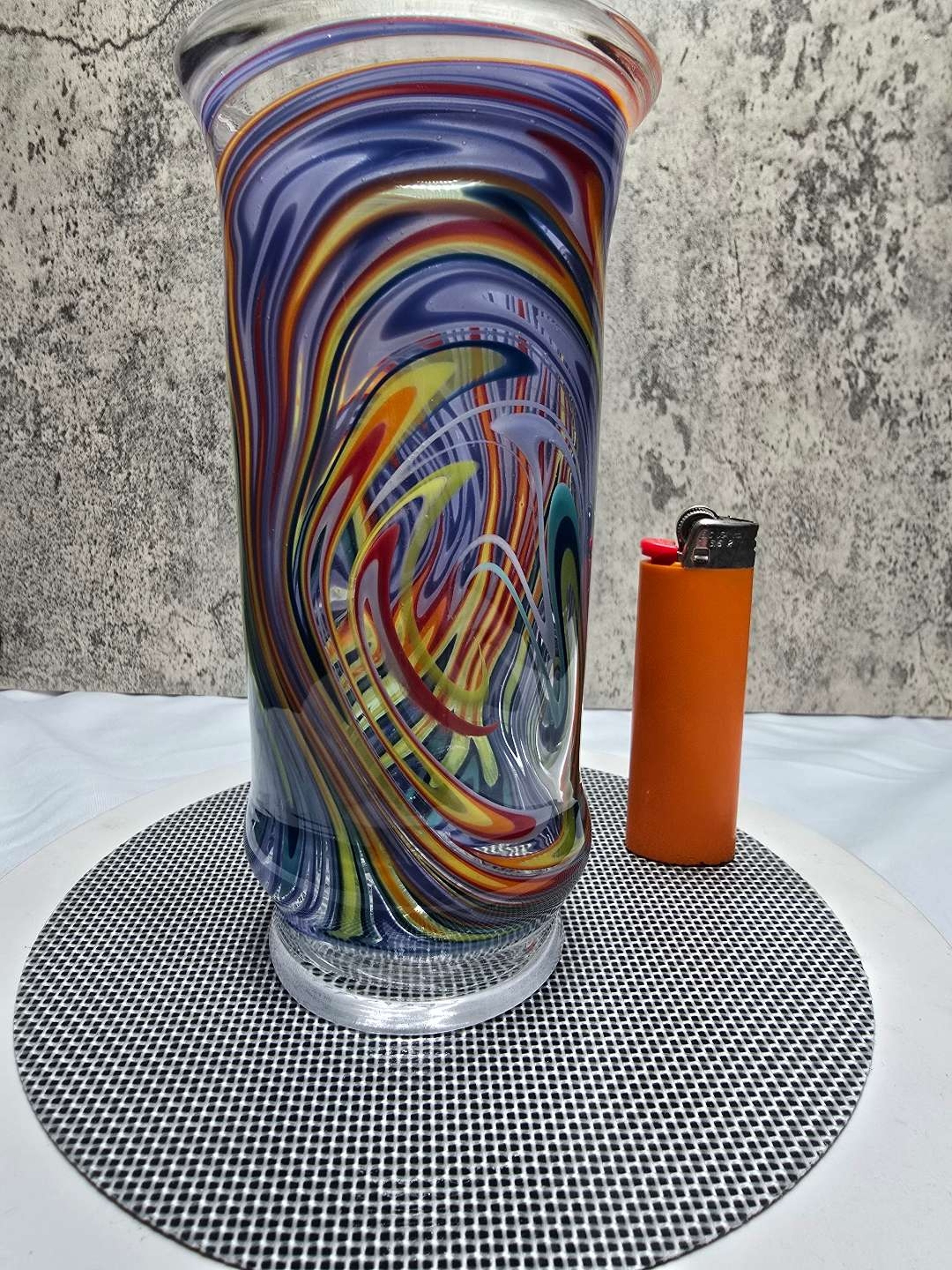 Preview pic of Wigwag color explosion cup with dicro marble