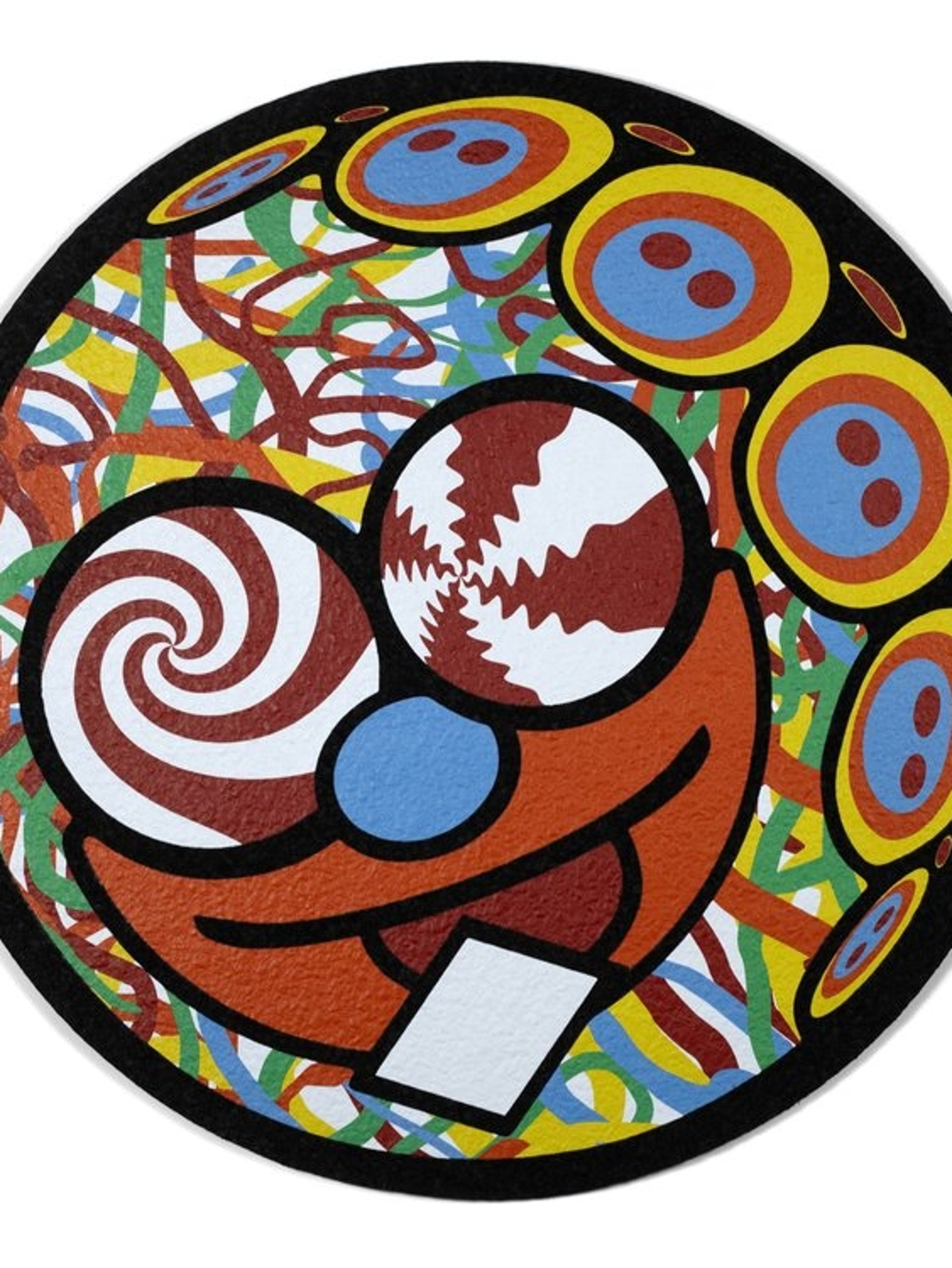 Preview pic of Slinger x Original Gongster x Pyroscopic "Acid Eater" (Sesh) Moodmat