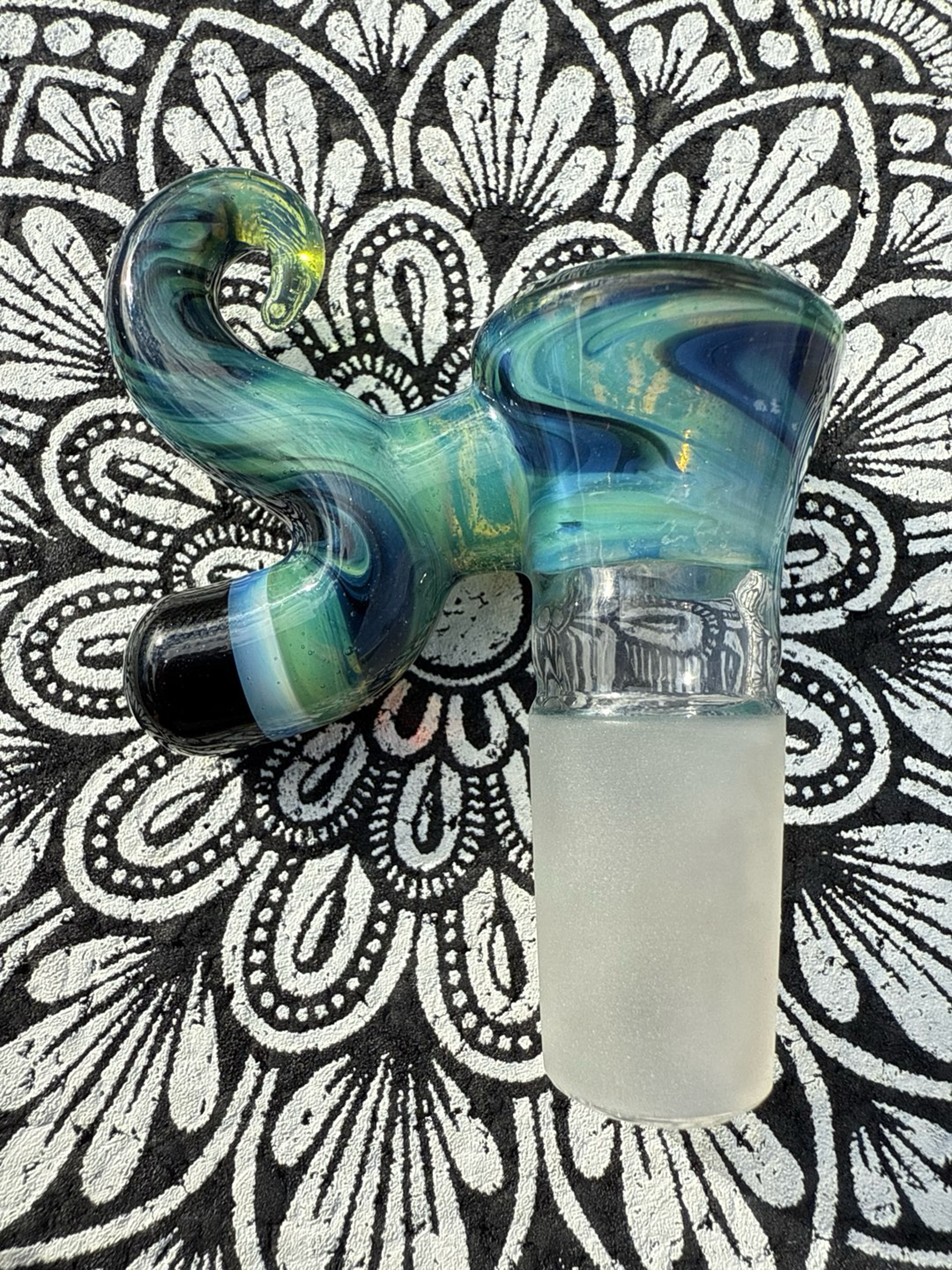 Preview pic of Sea slime/ghost/galaxy 18mm marble tech slide