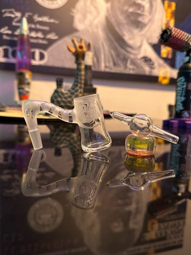 Preview pic of LA Highlife Quartz Spider 10mm/90 25mm Bucket & cap