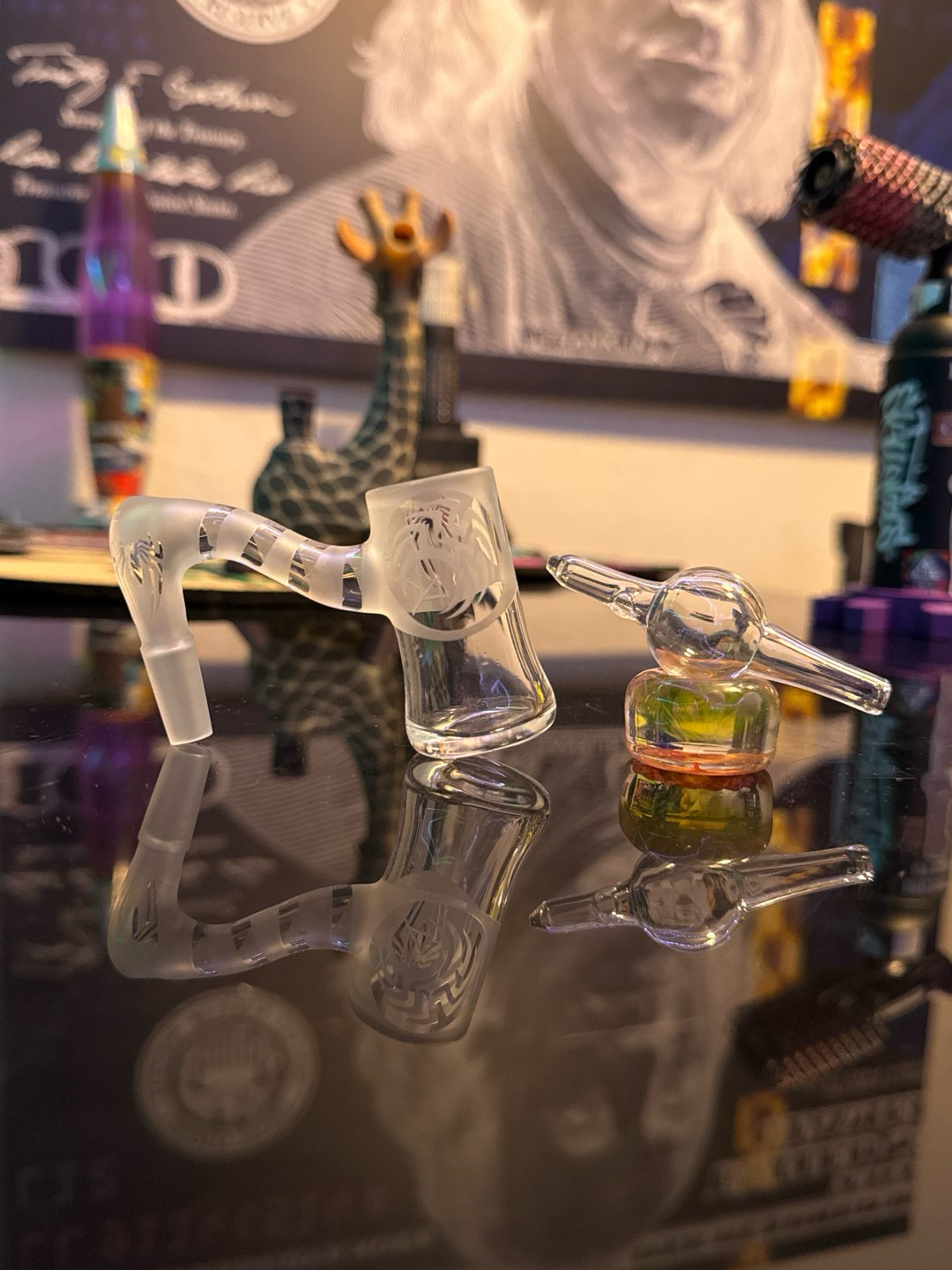 Preview pic of LA Highlife Quartz Spider 10mm/90 25mm Bucket & cap