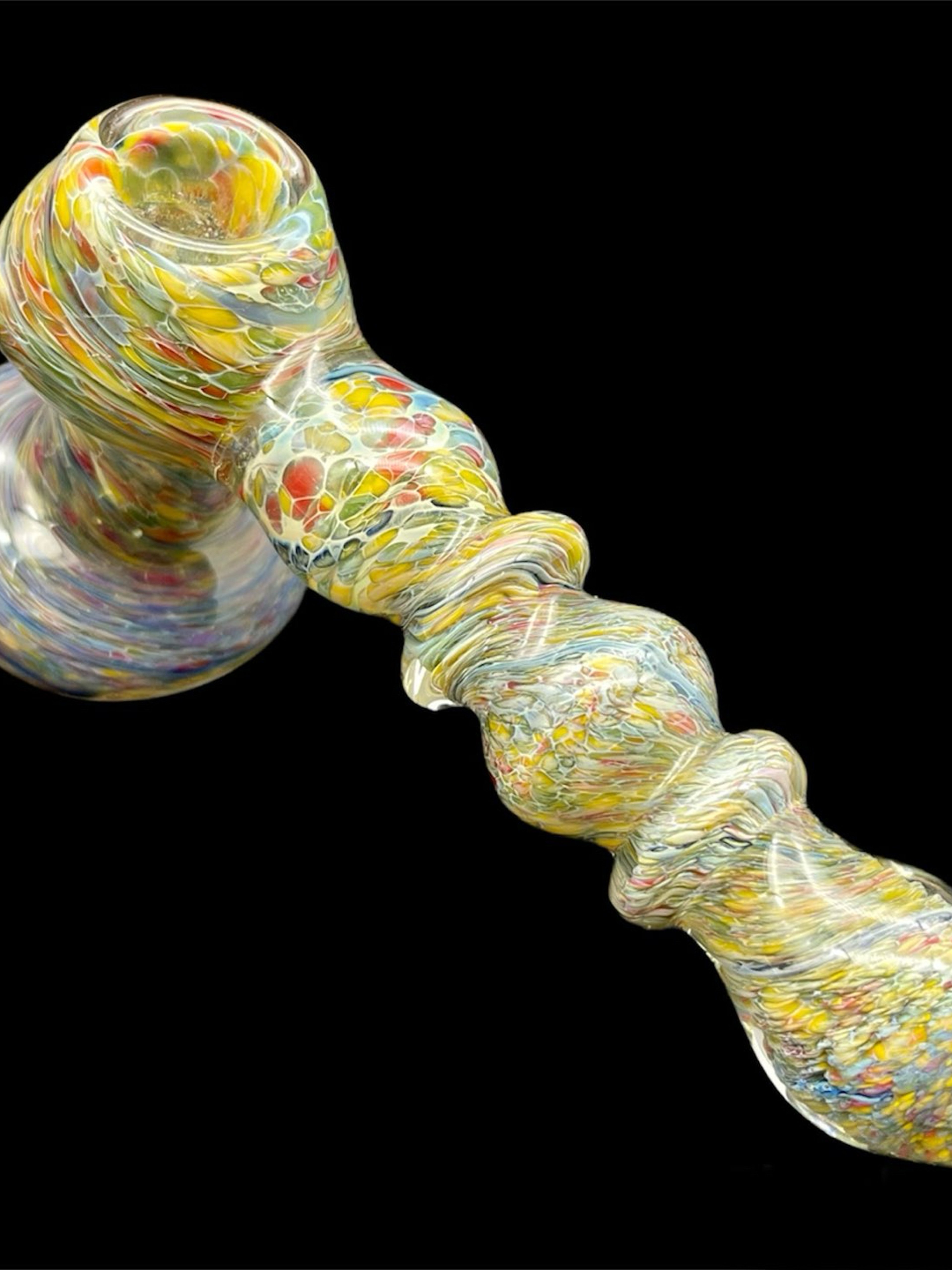 Preview pic of Colored Hammer Glass Bubbler