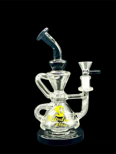 Preview pic of Hipster Recycler Water Pipe 8"