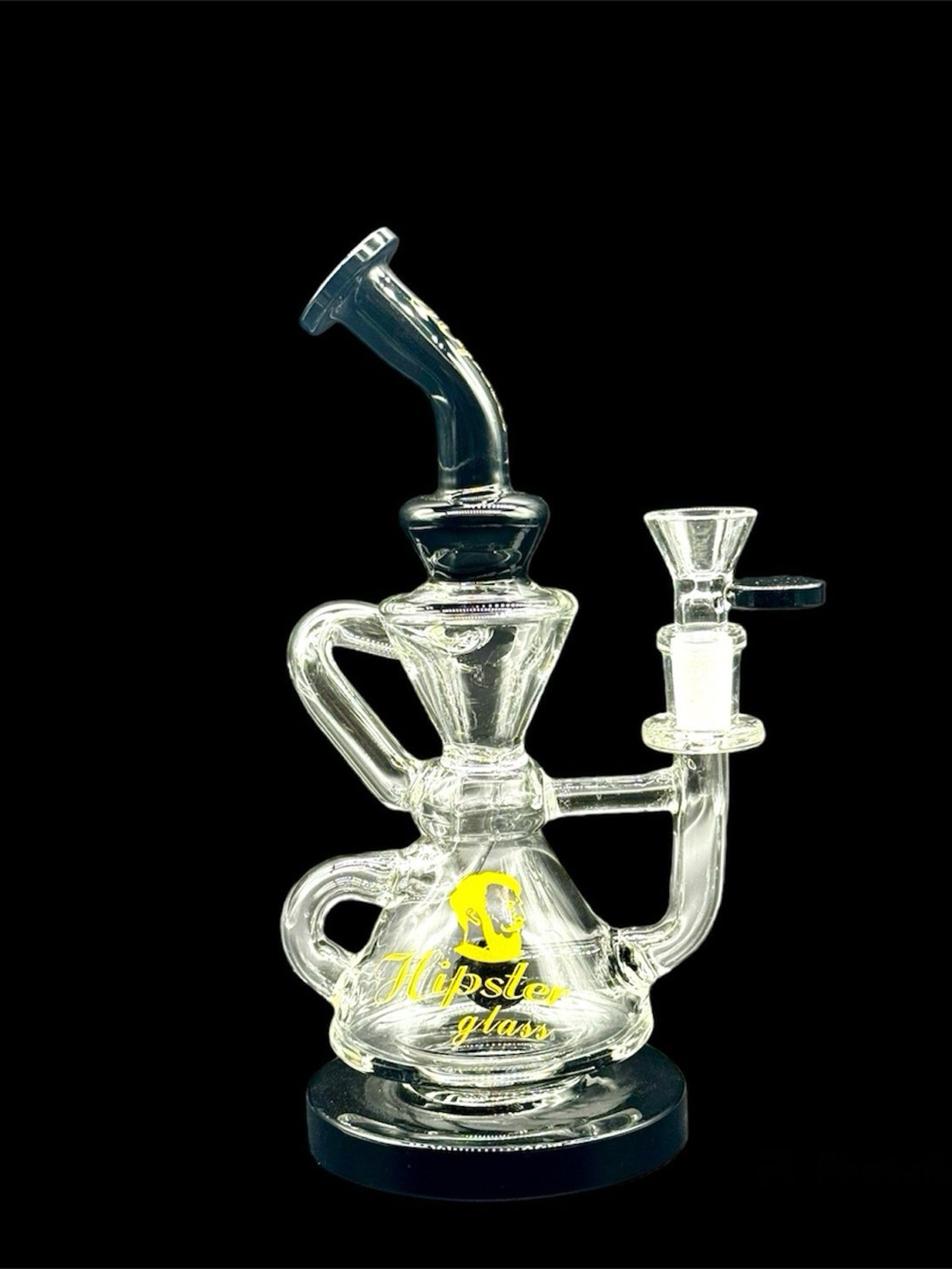 Preview pic of Hipster Recycler Water Pipe 8"