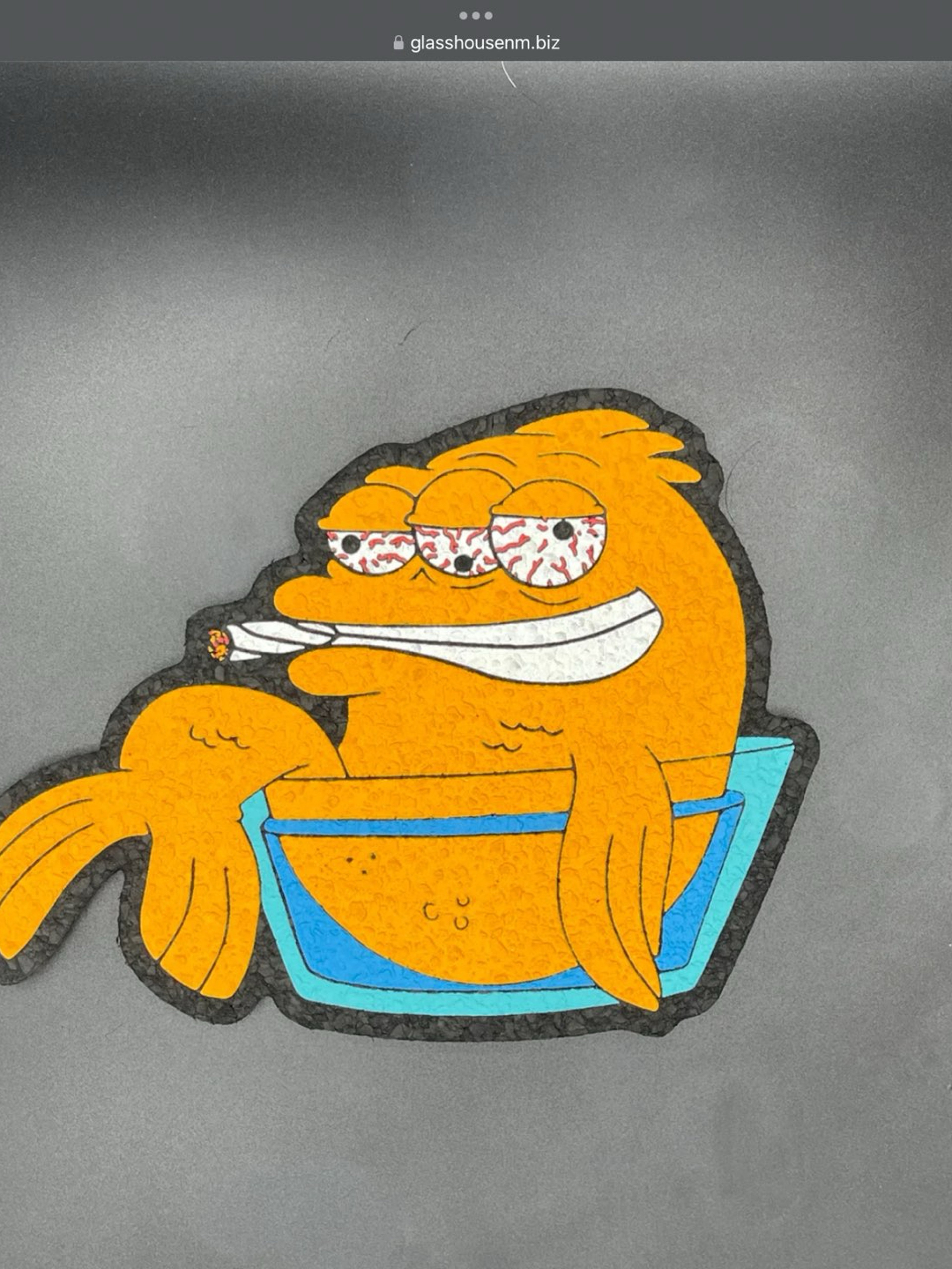 Preview pic of Hippie Hussle X 420 Studio Klaus The Fish Moodmat
