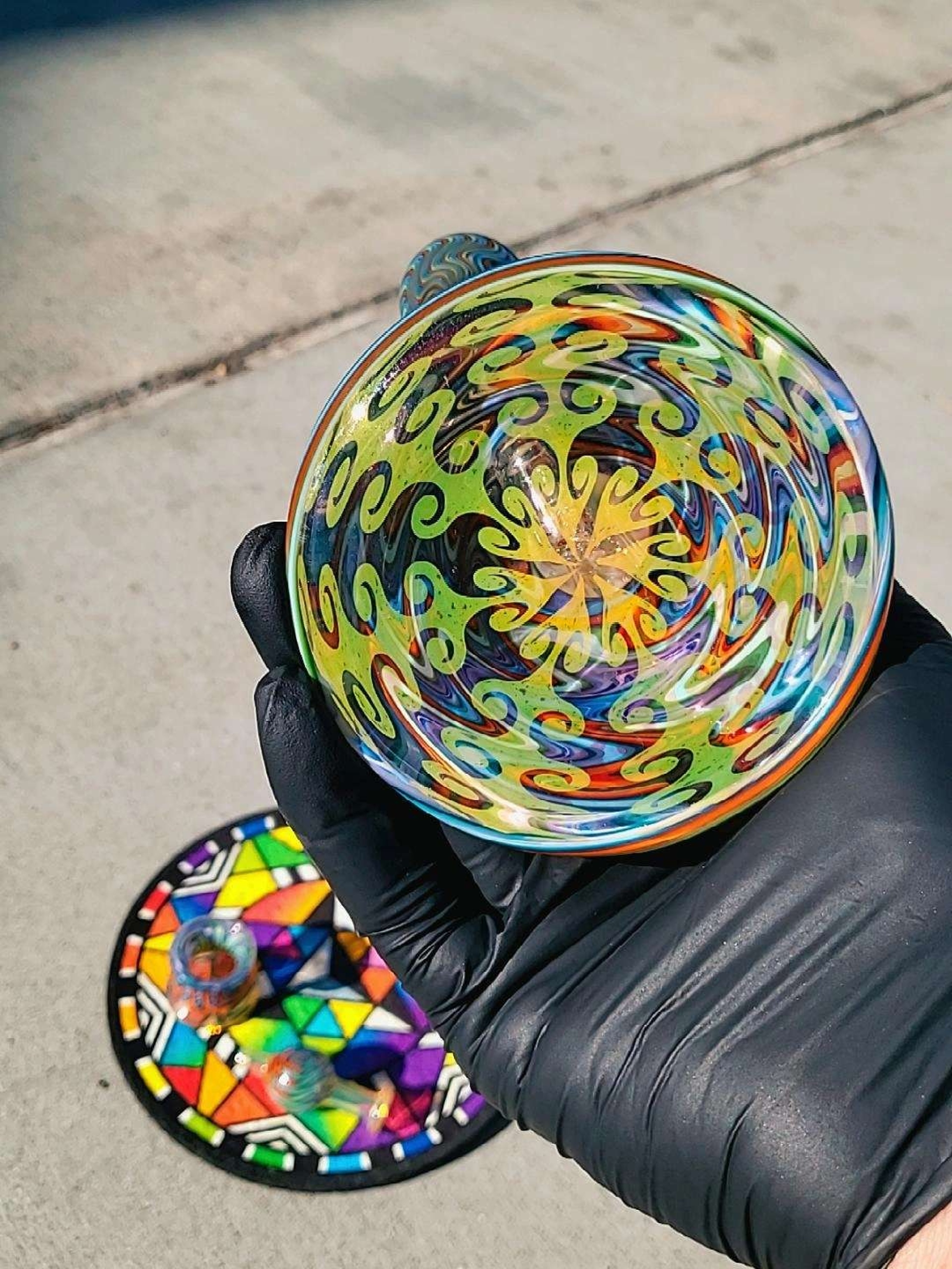 CRONDO619  and OPINICUS9 Collab on this amazing Recycler 1 of 1 image 0