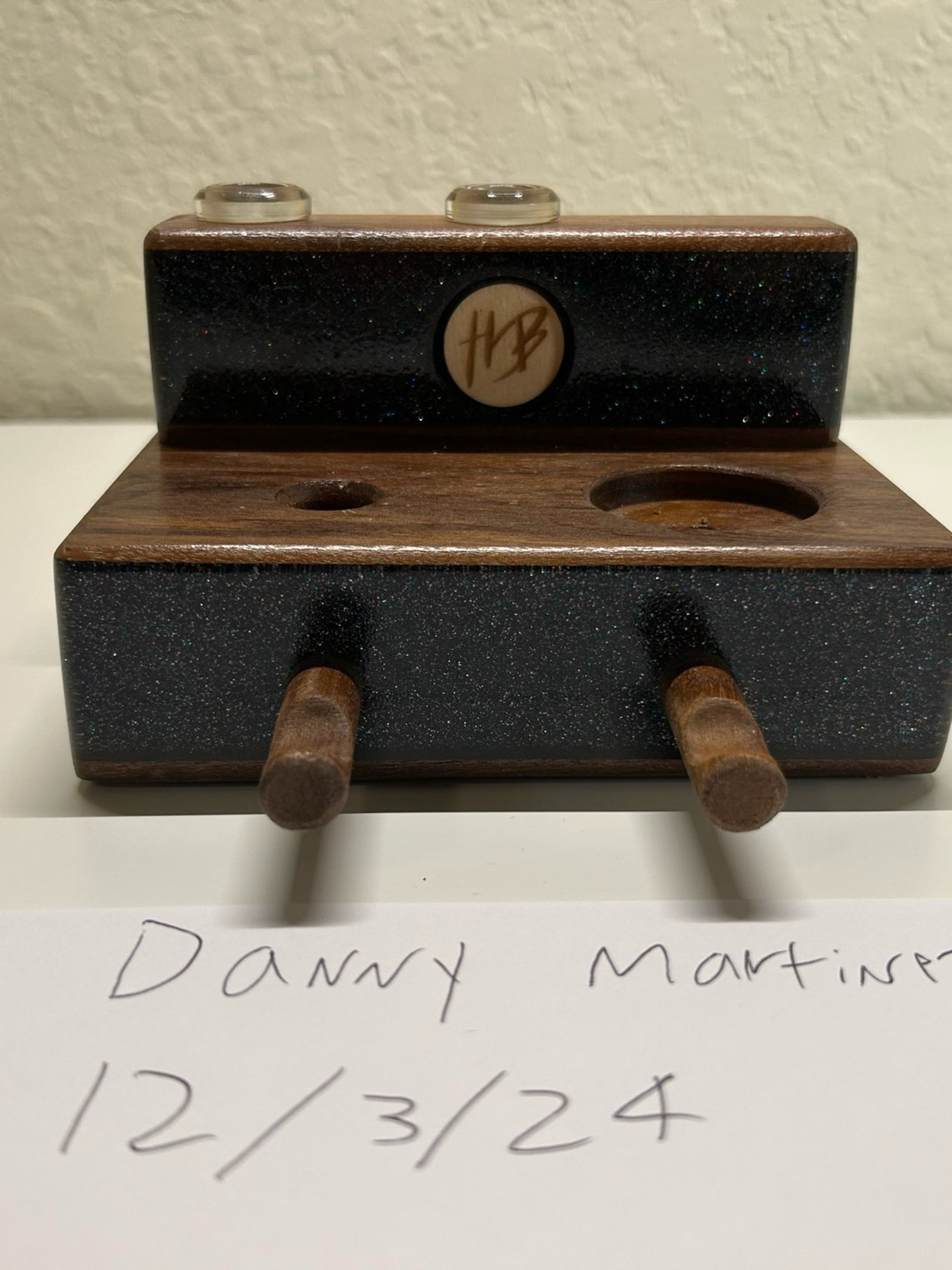 Preview pic of Heady Block wooden dab station