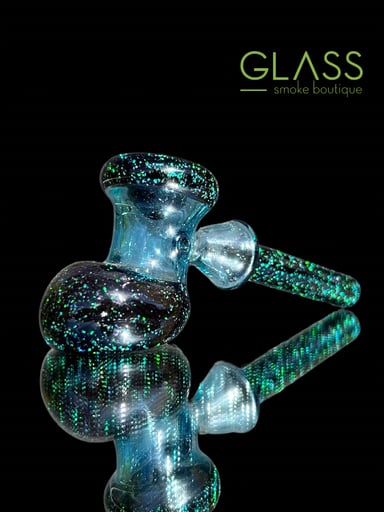 Preview pic of Bunky Glass Green Crushed Opal Hammer