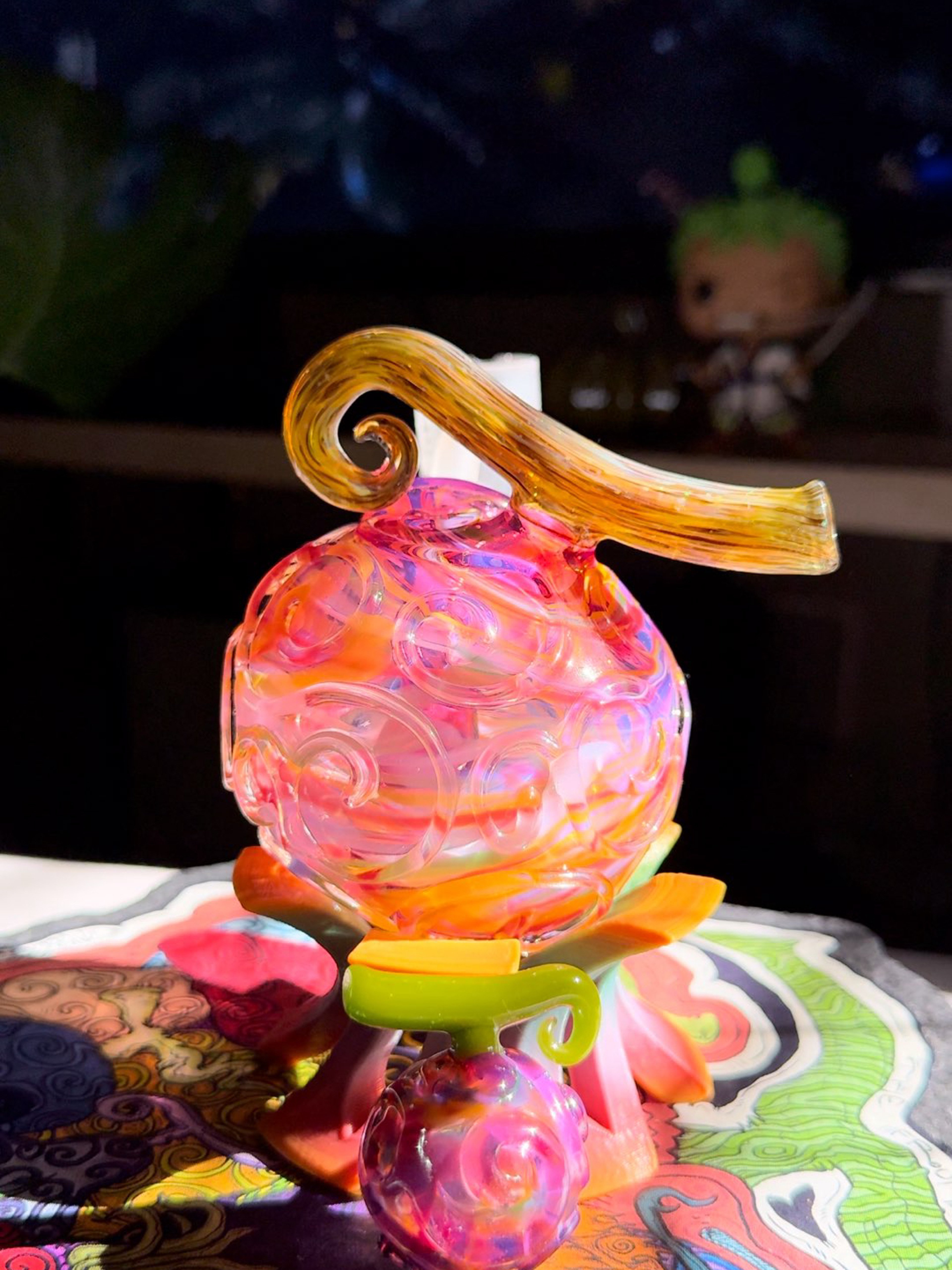 Preview pic of Dabberjones “Awakened Gomu” Devil Fruit Set (Pendy + Rig)