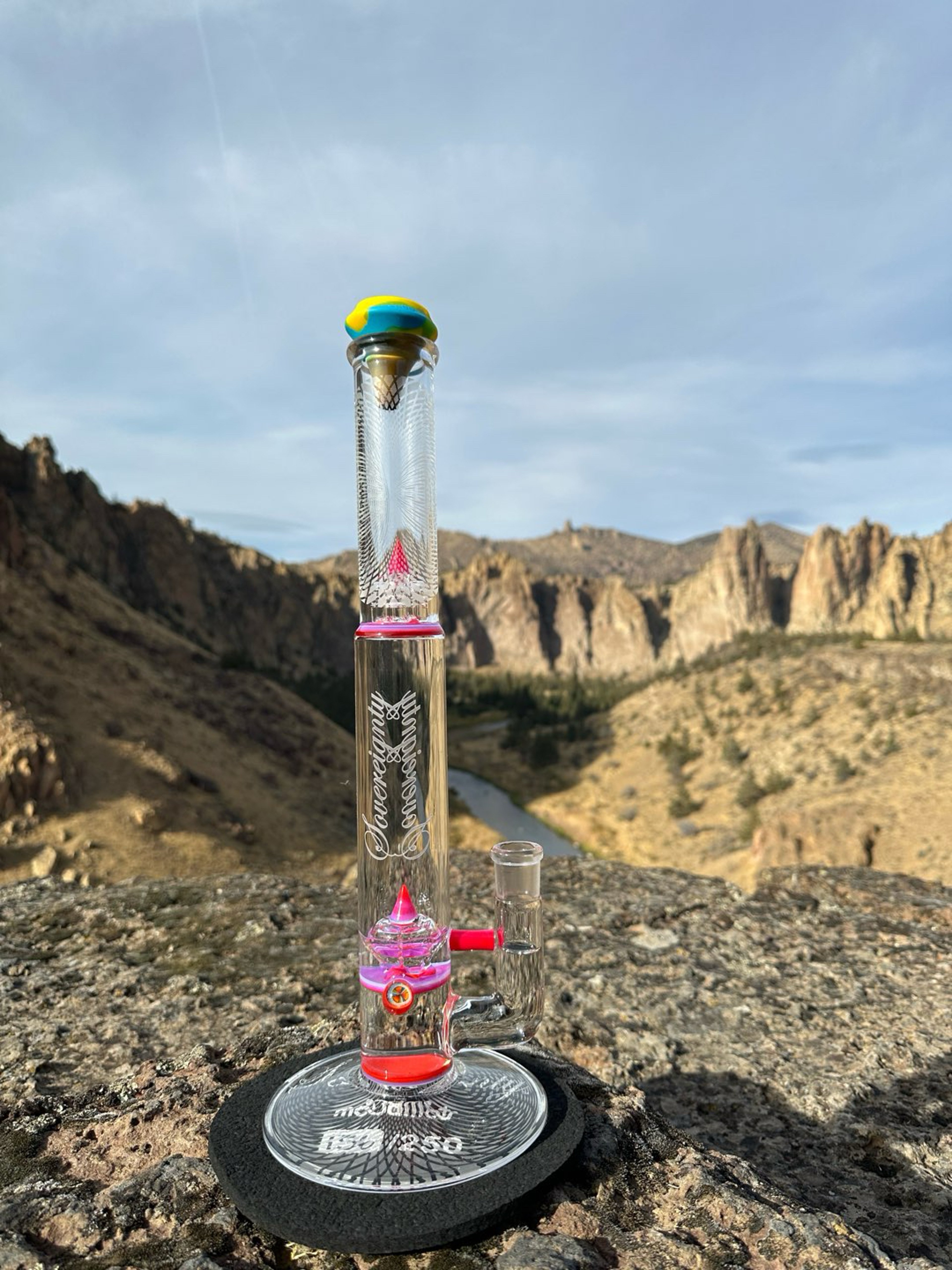 Preview pic of Pink slyme x Poppy red Bishop 6 row Imp W/ Retti