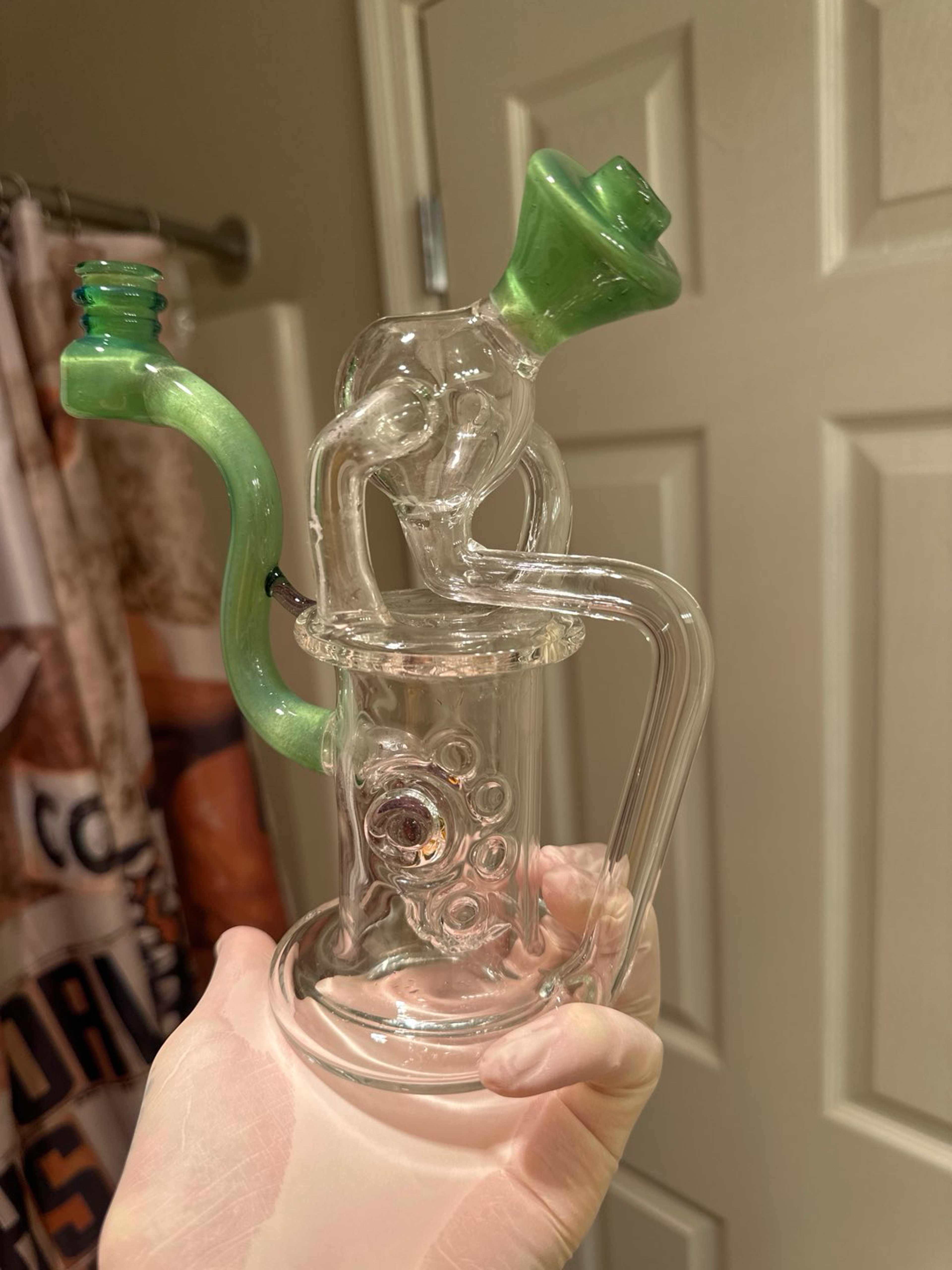 Preview pic of Baked creations Custom Blue/Green With Potion Tentacycler ( prototype )