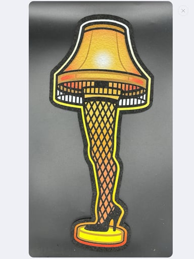 Preview pic of Burn 353 Leg Lamp Moodmat