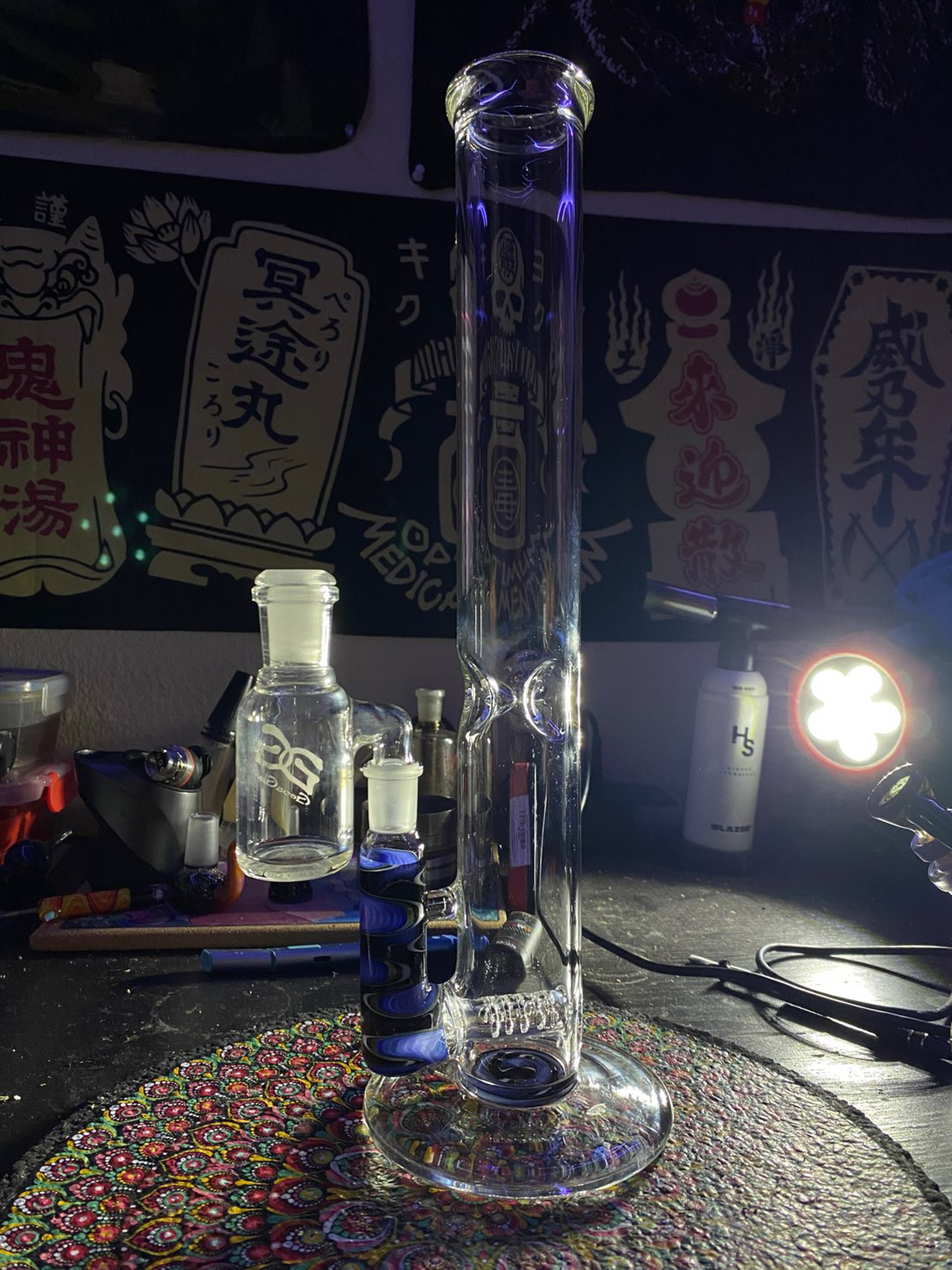 Preview pic of Purple WigWag Straight Tube