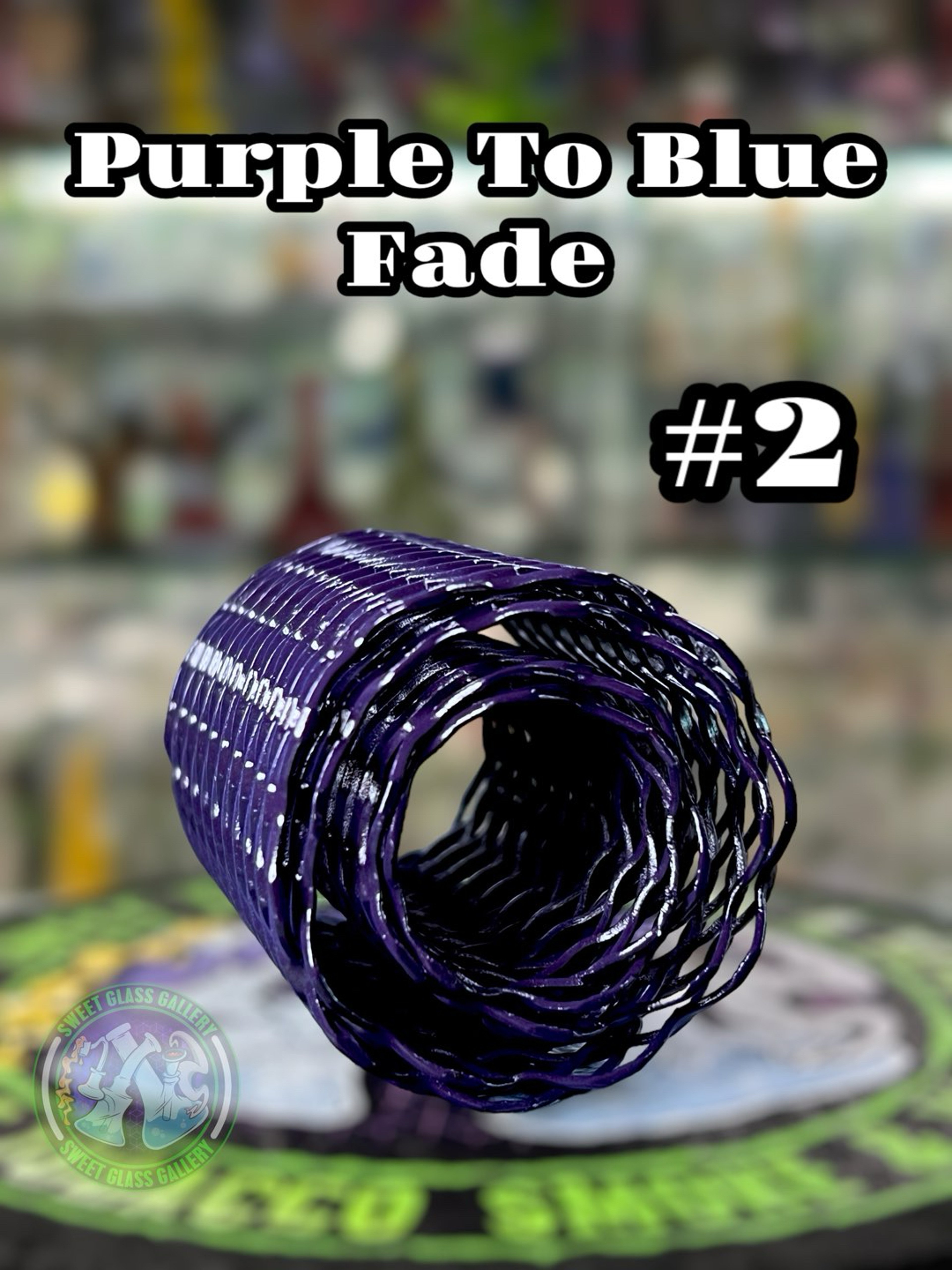 Preview pic of Heat Cage - Blazer GT8000 Torch Guard #2 - Purple To Blue Fade