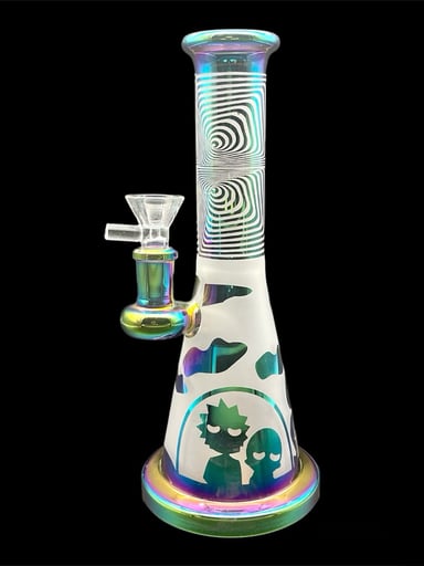 Preview pic of Fashion Mini Glass Bong 8''