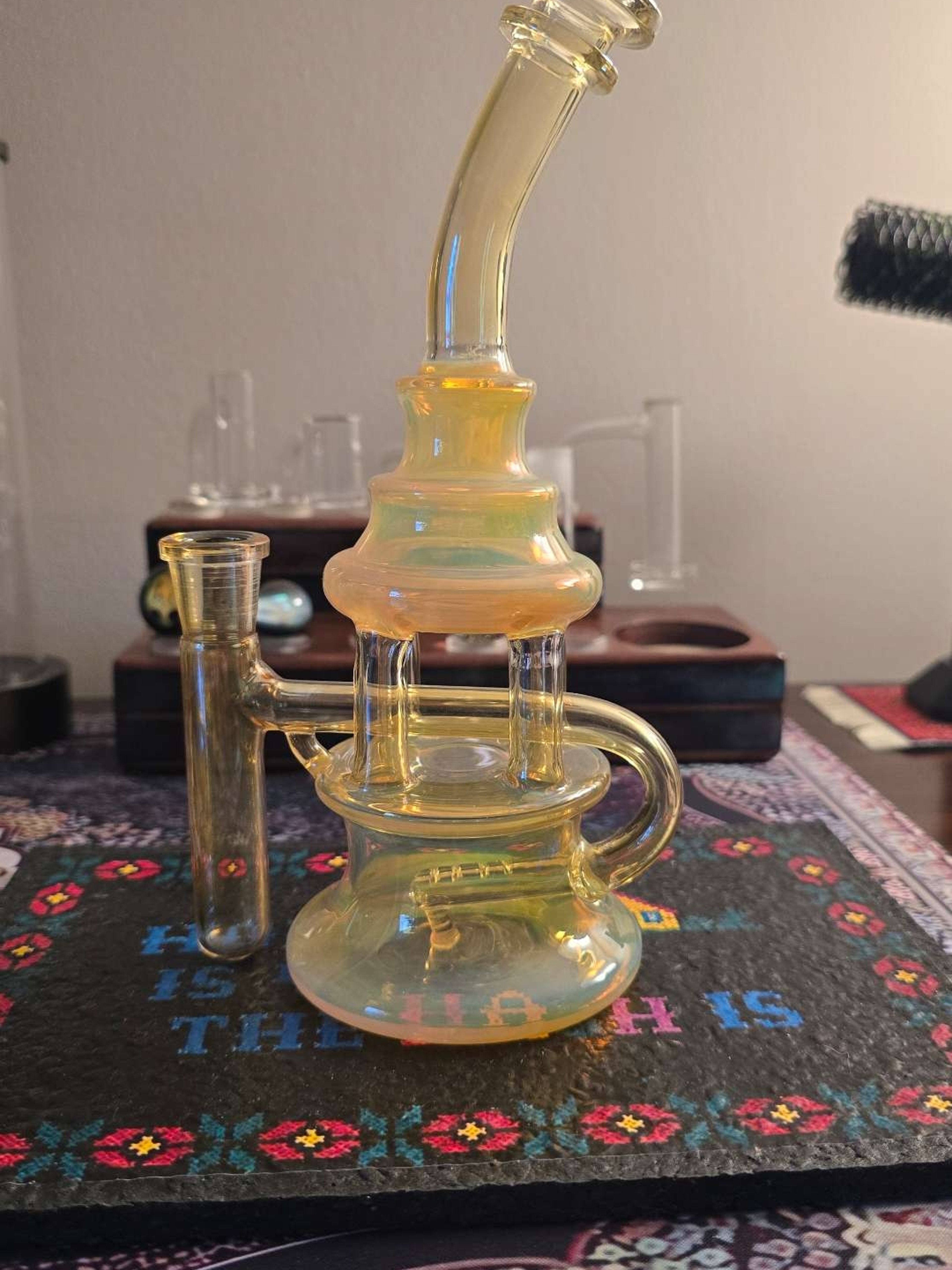 Preview pic of Circ Stack Silver Fumed Oil Rig!