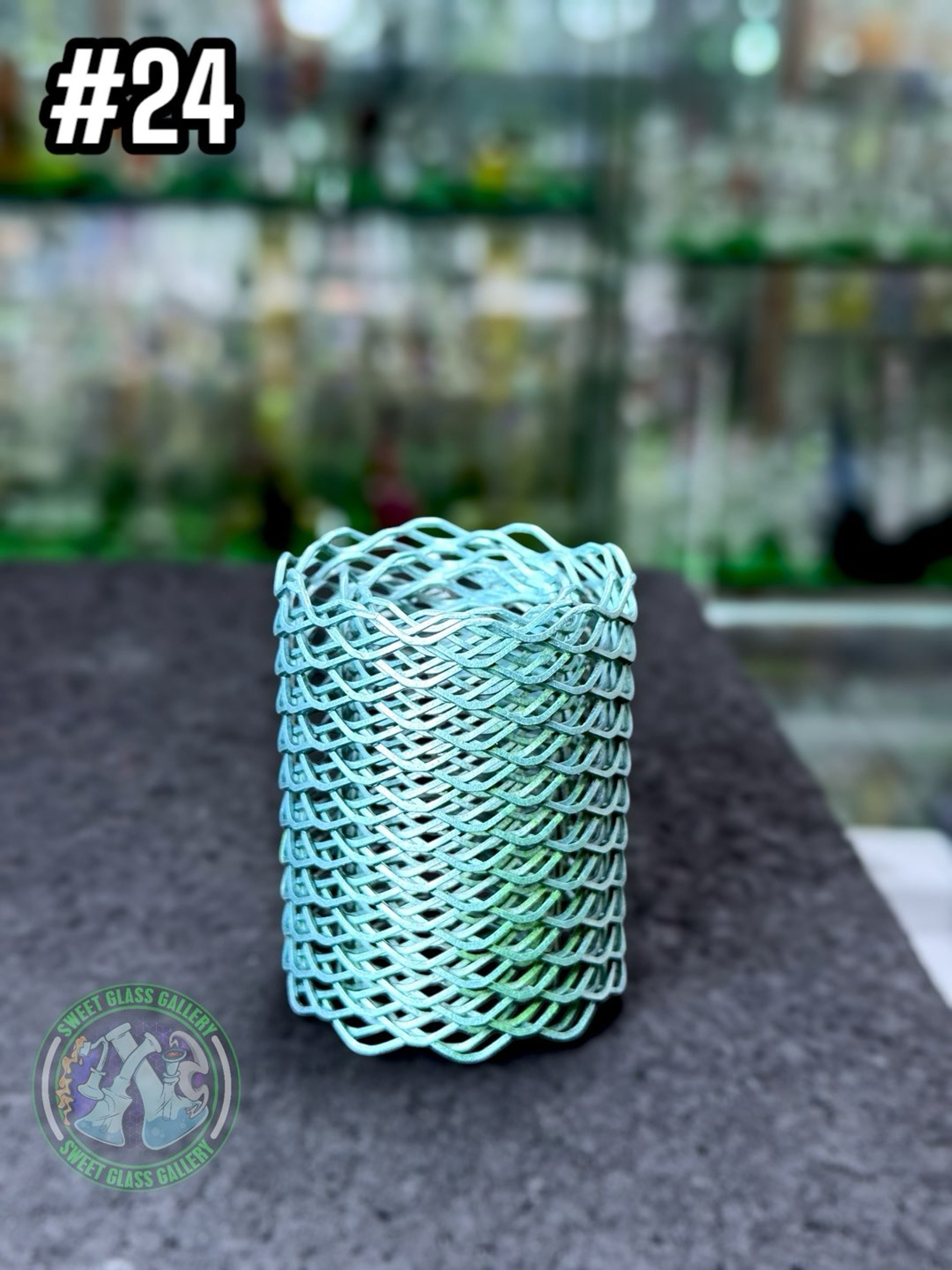 Preview pic of Heat Cage - Blazer GT8000 Torch Guard #24 - Silver Blue