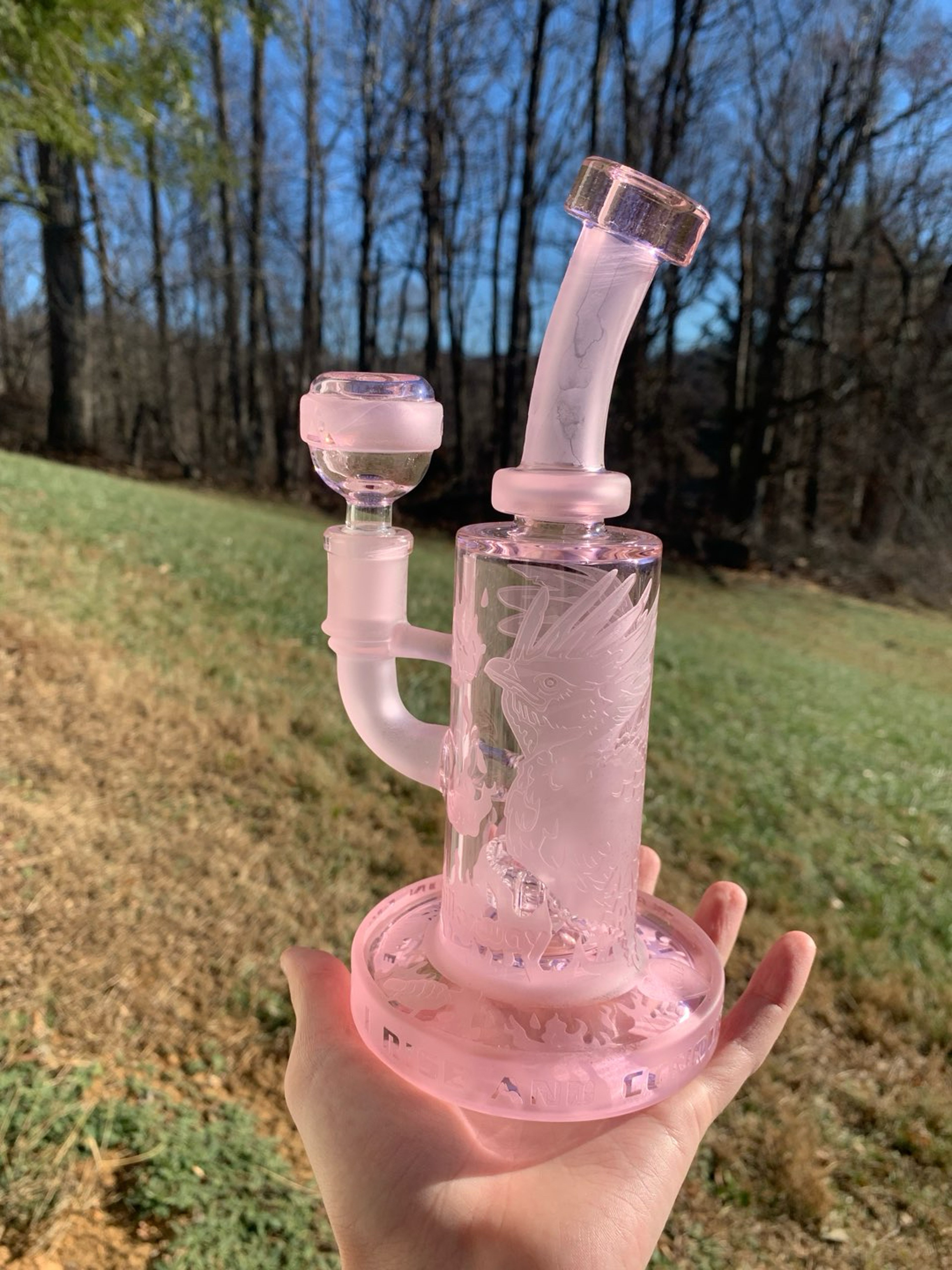 Preview pic of Milkyway Glass Pink Phoenix