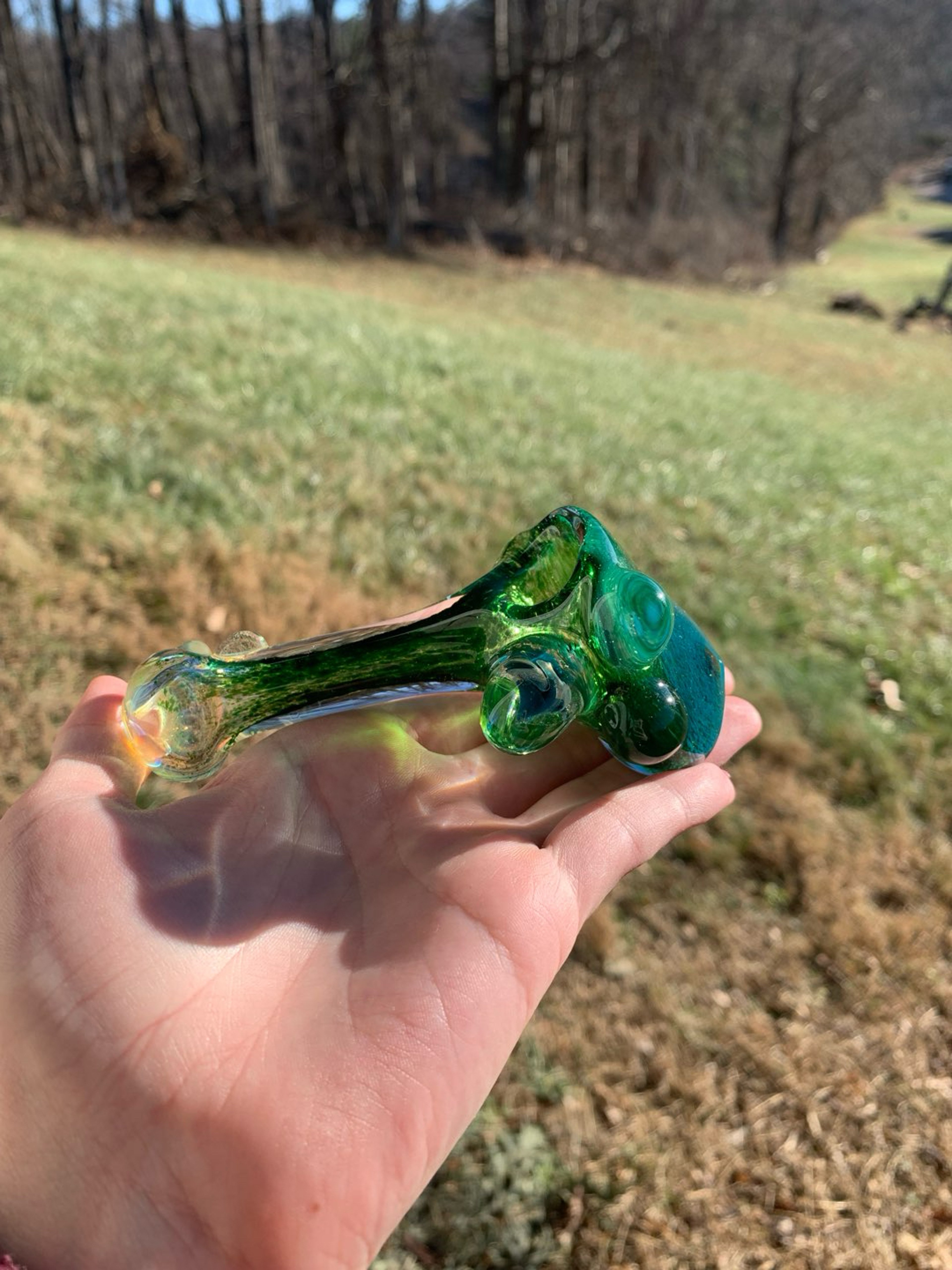 Preview pic of Dry Pipe Green and Blue