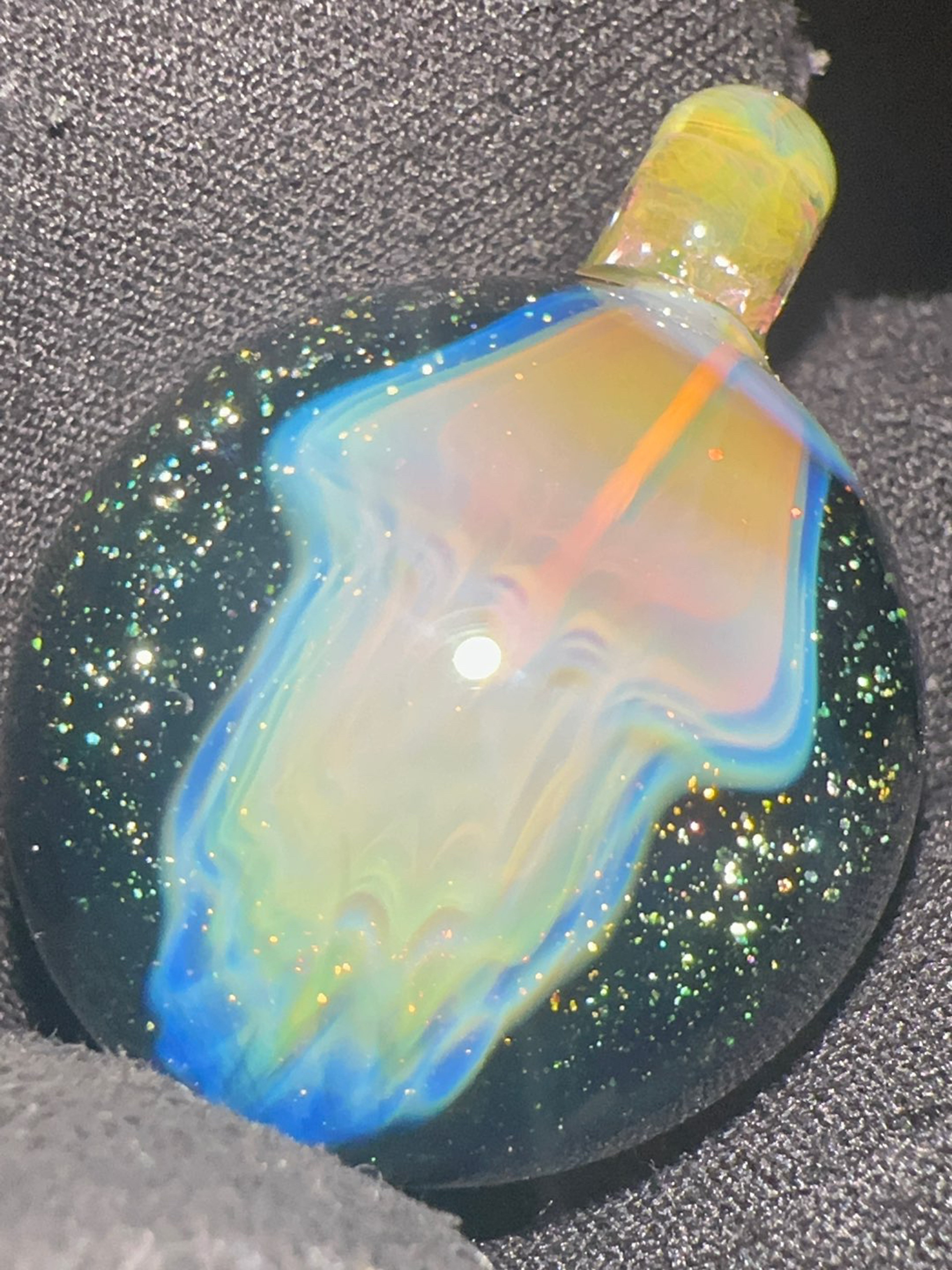 Preview pic of Jellyfish honeycomb pendant