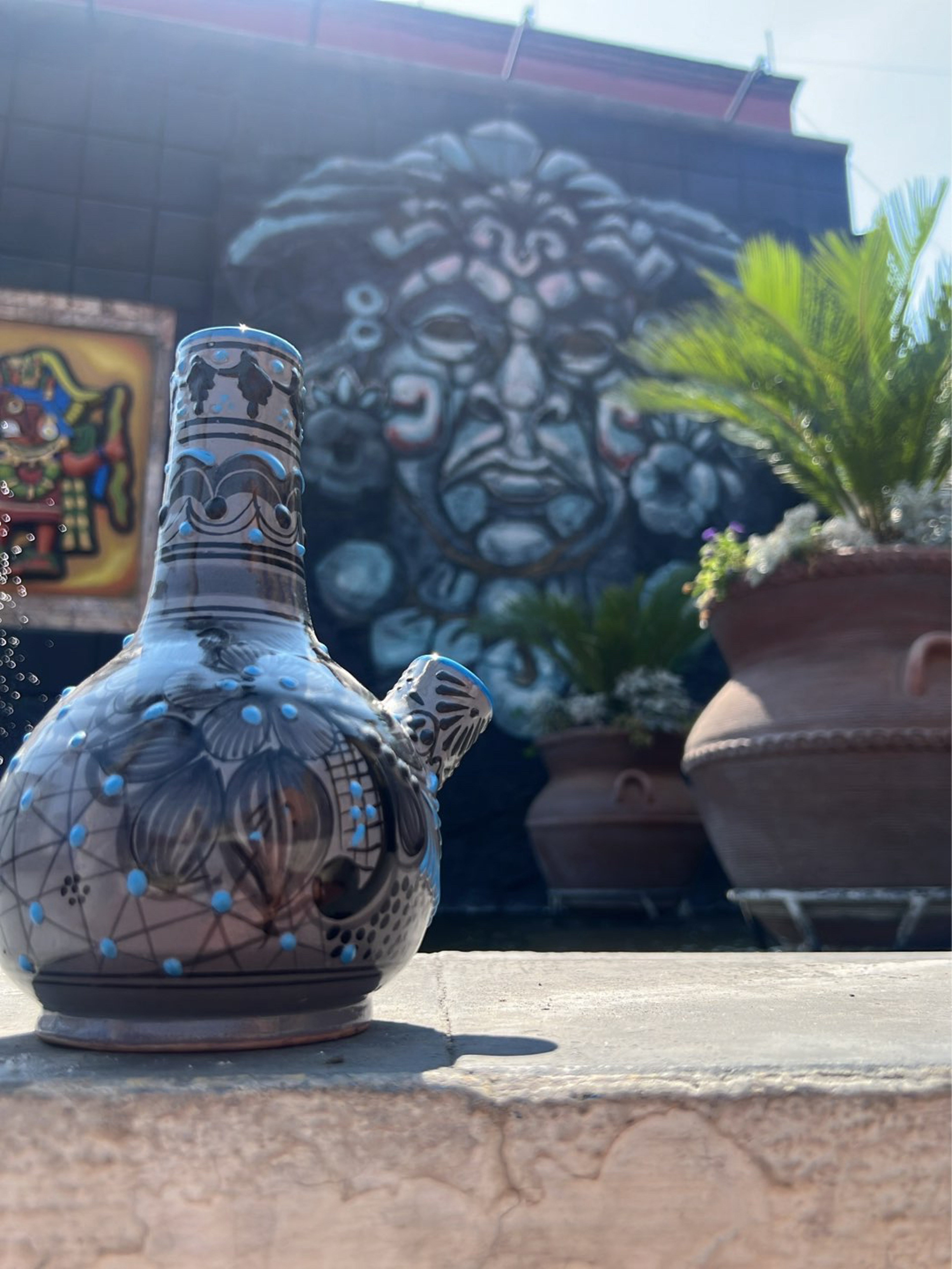 Preview pic of Medium Talavera Bong