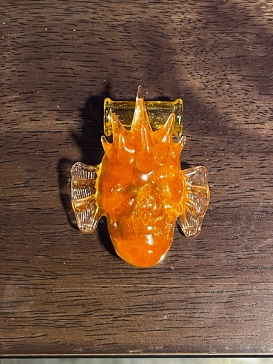 Preview pic of unknown artist “aquatic skull” pendant