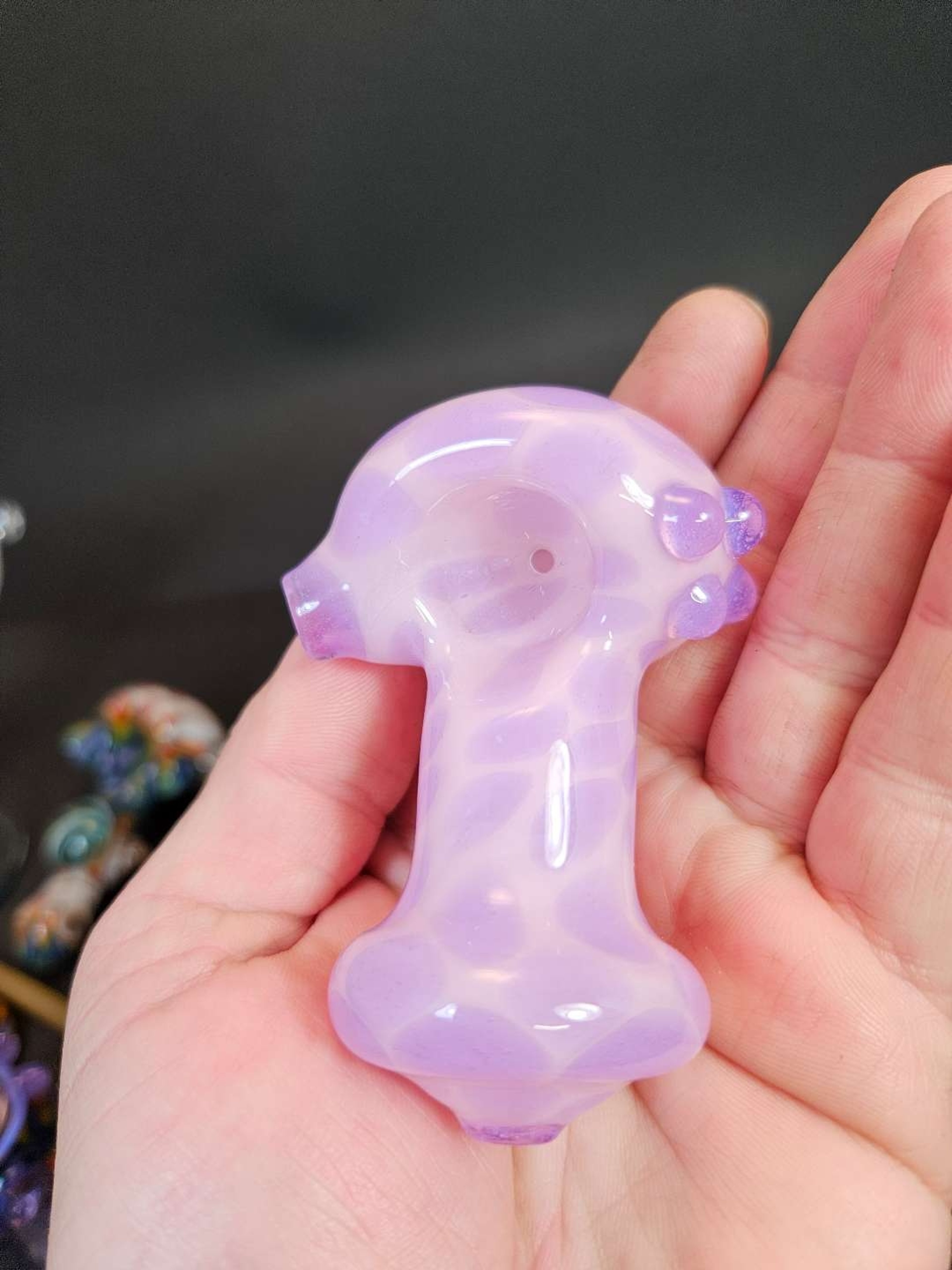 Preview pic of Pink slyme dot spoon