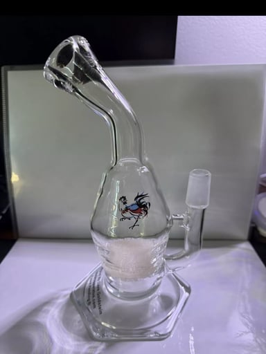 Preview pic of Rooster Apparatus Mini Fritted Disc Concentrate 14mm Male