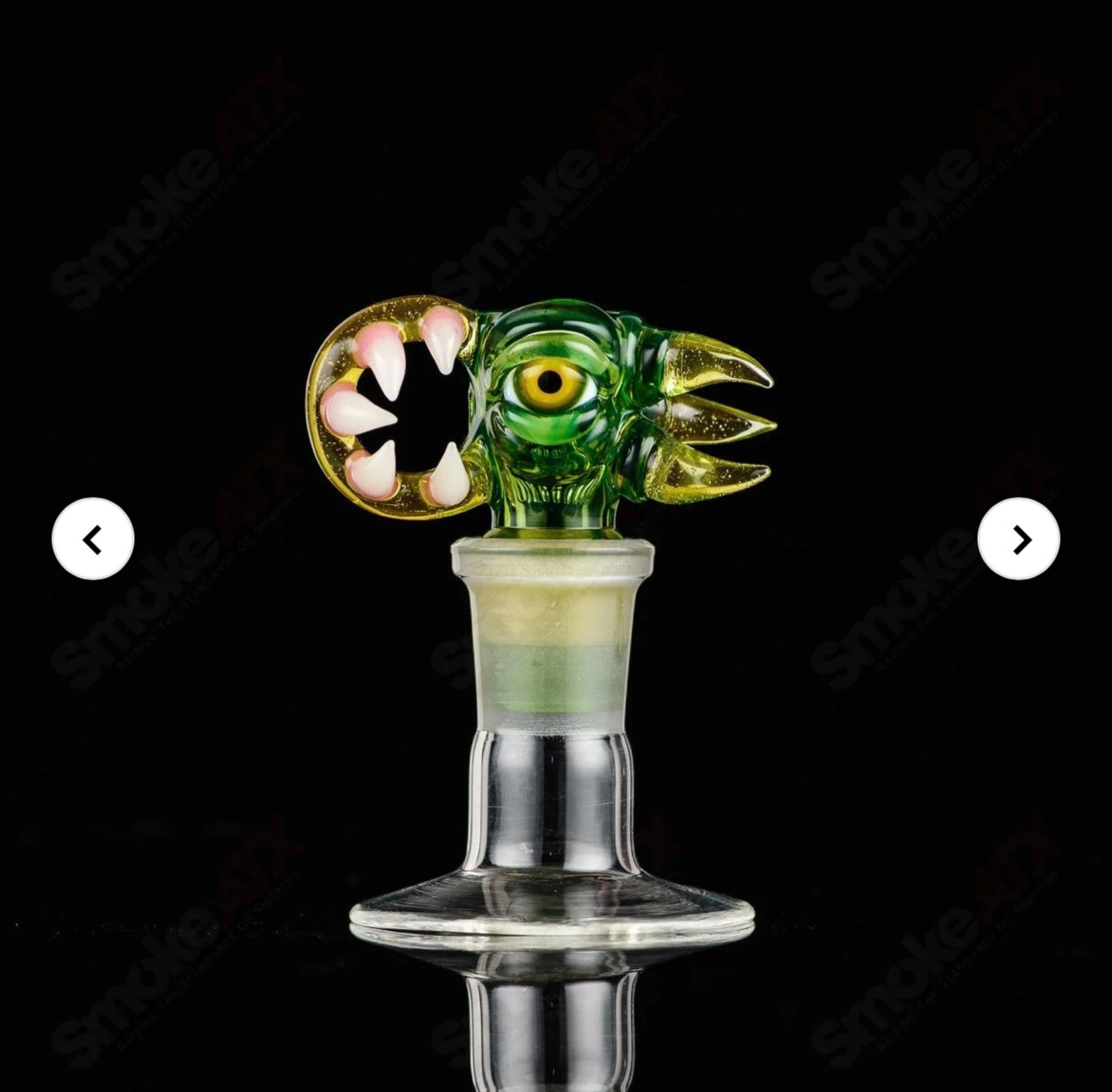 Preview pic of 18mm Salt x SPG Glass - 3 Hole UV Slide #2