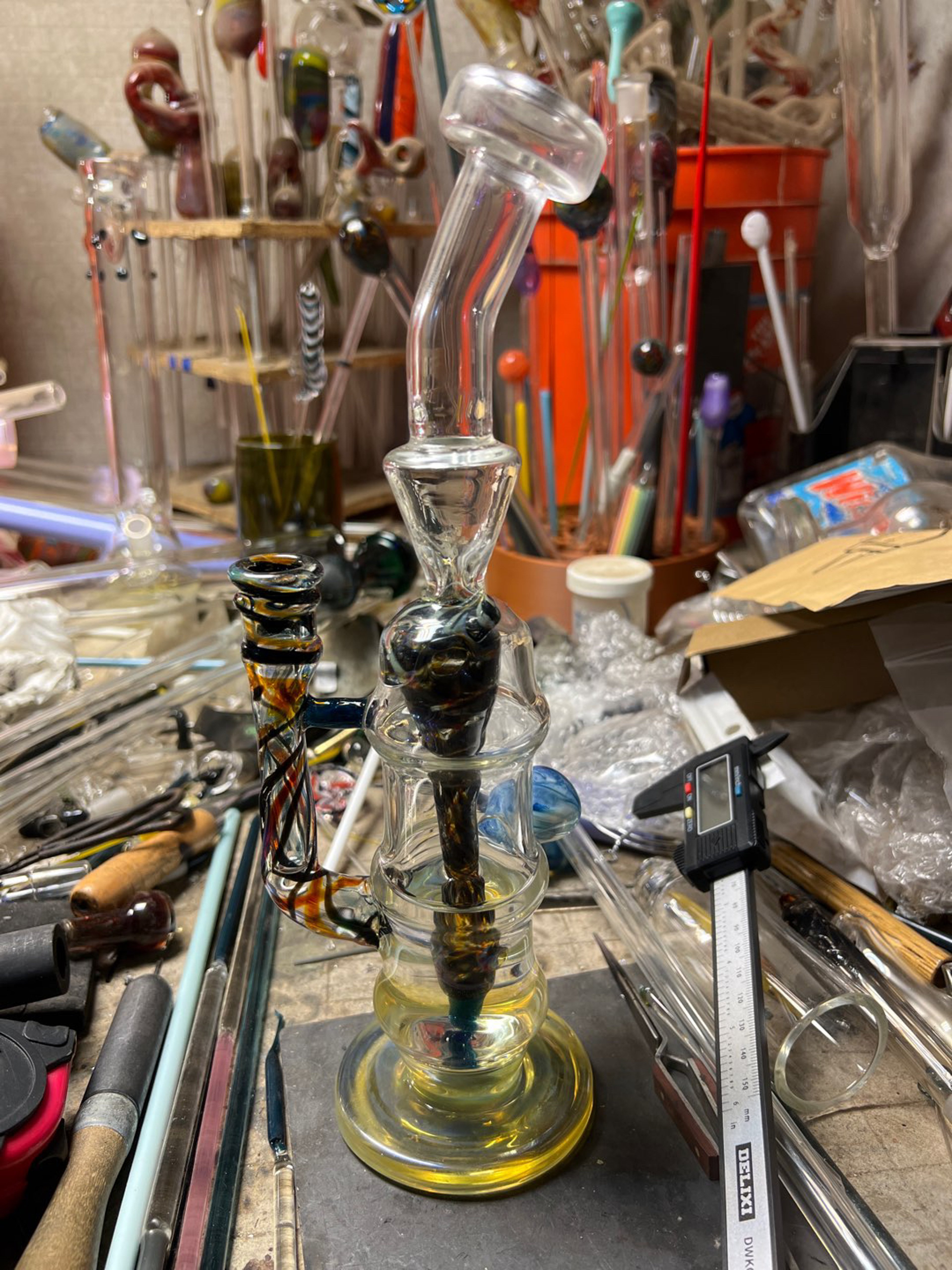 Preview pic of 12” inclycler worked but aesthetic SECOND