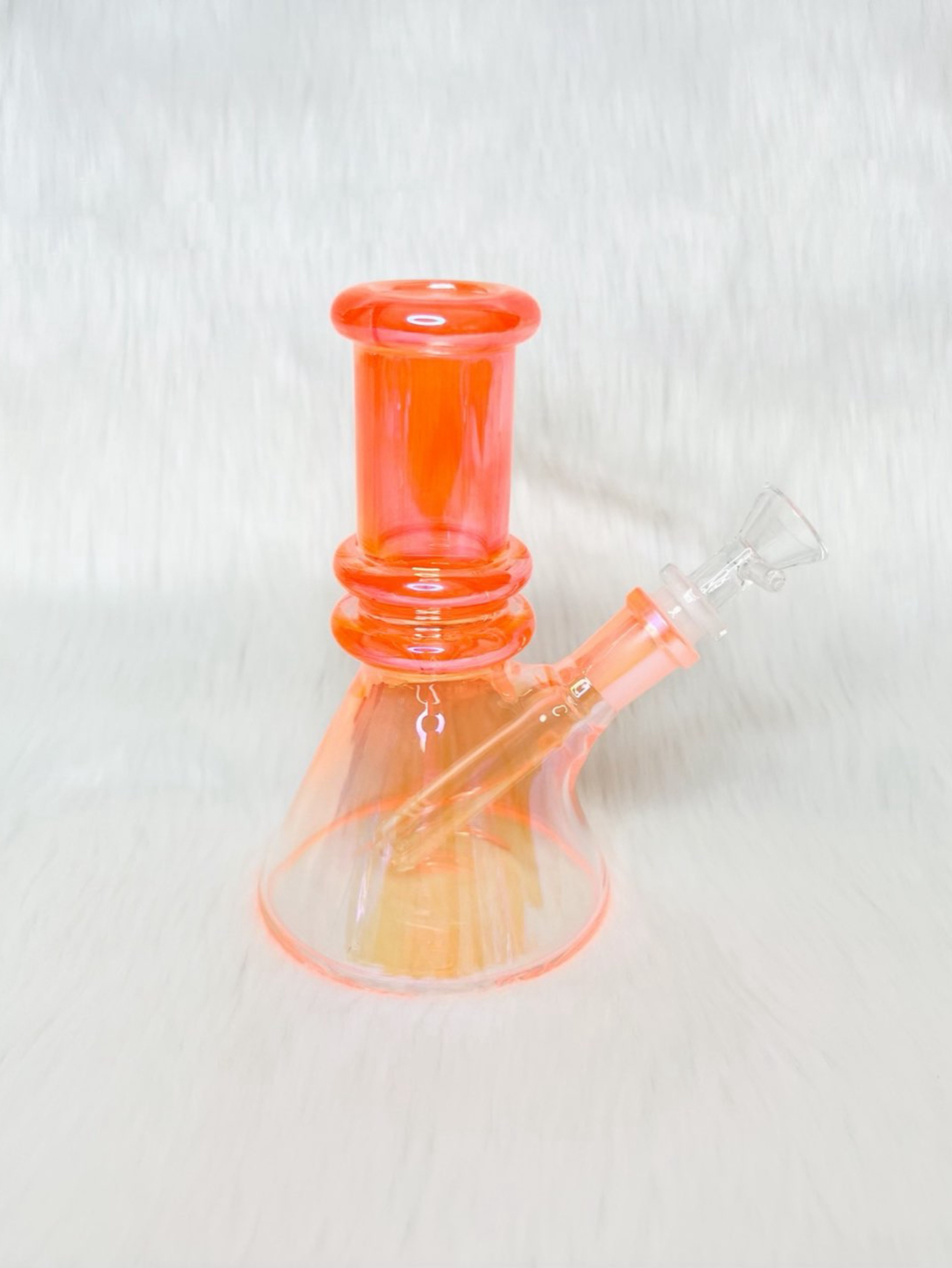 Preview pic of Orange Iridescent Mini Bong