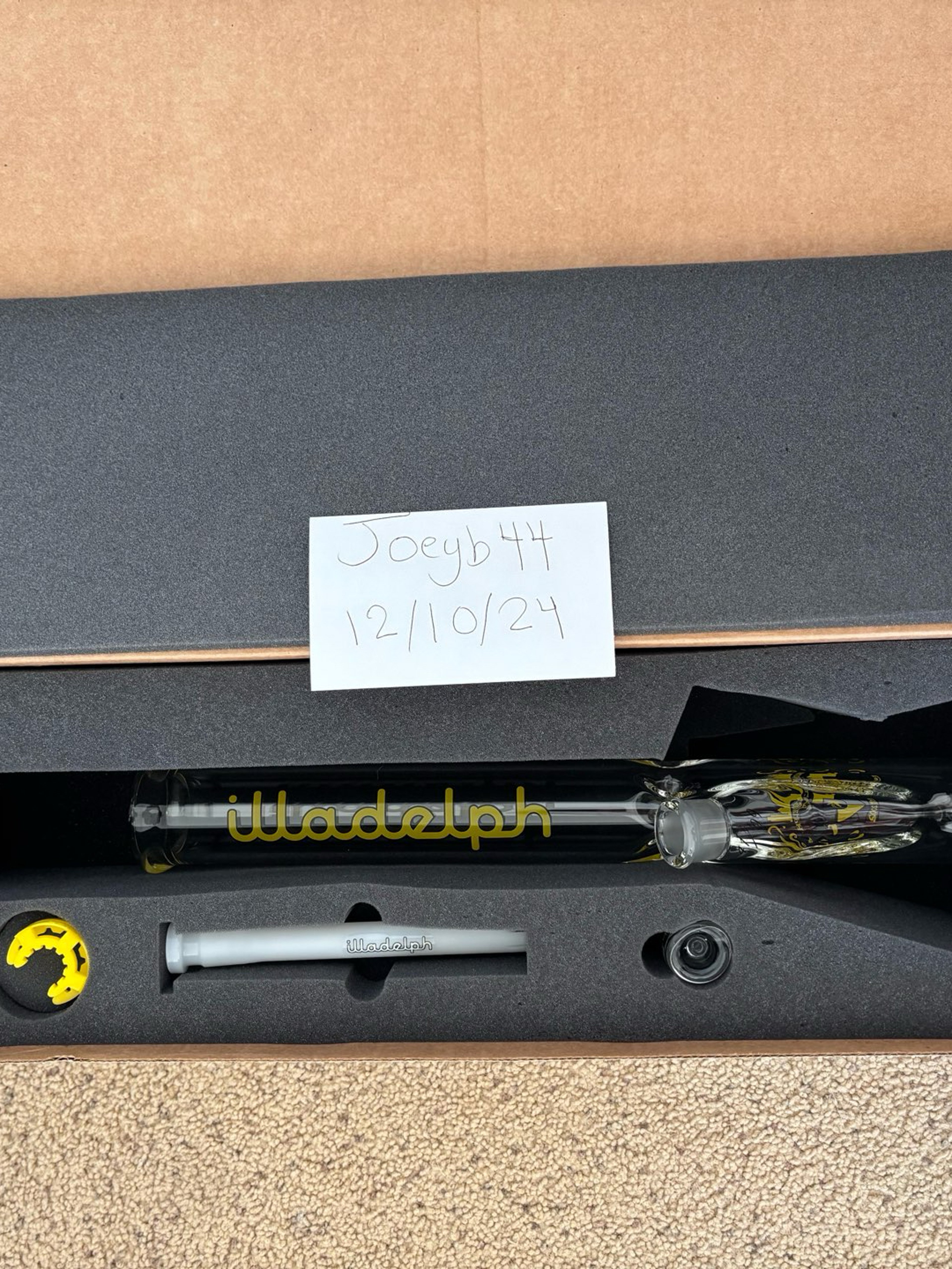 Preview pic of Illadelph Yellow Sunflower Edition Straight Tube