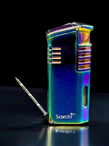 Preview pic of Scorch Torch 3T Triple Torch with Metal Poker - Model 61735