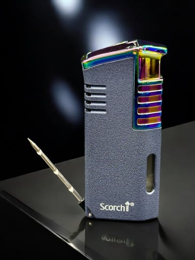 Preview pic of Scorch Torch 3T Triple Torch with Metal Poker - Model 61735