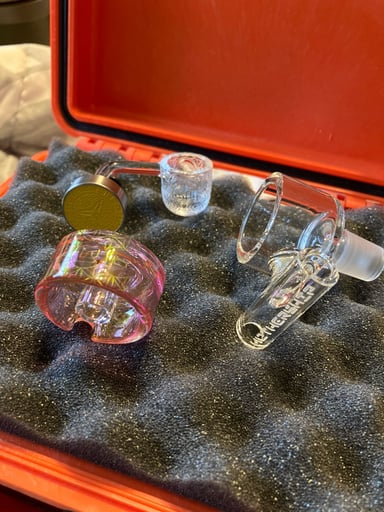 Preview pic of Mothership bucket set 24k gold fumed ofz and yellow swing