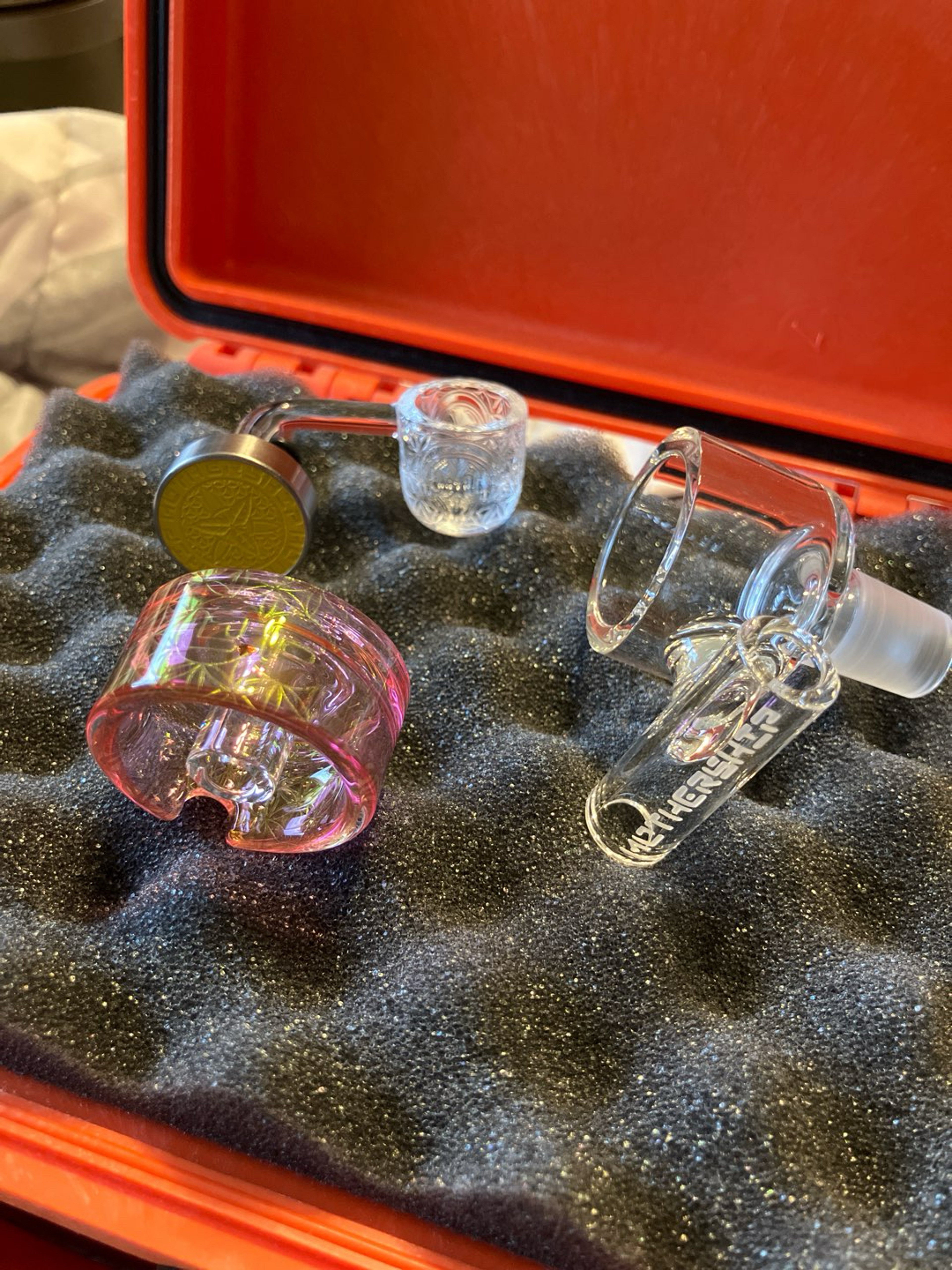 Preview pic of Mothership bucket set 24k gold fumed ofz and yellow swing