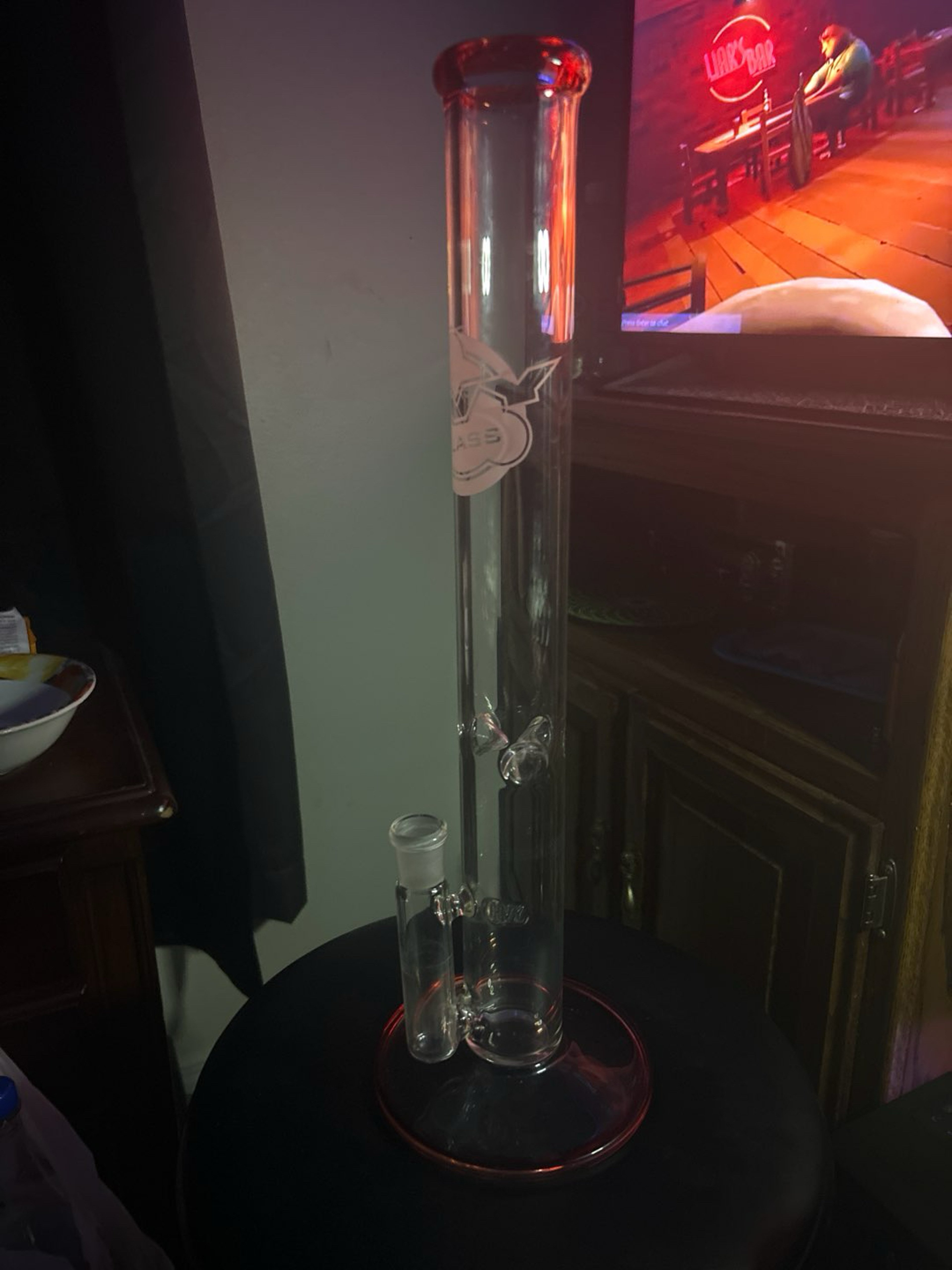 Preview pic of HVY Glass tube no perc just hole