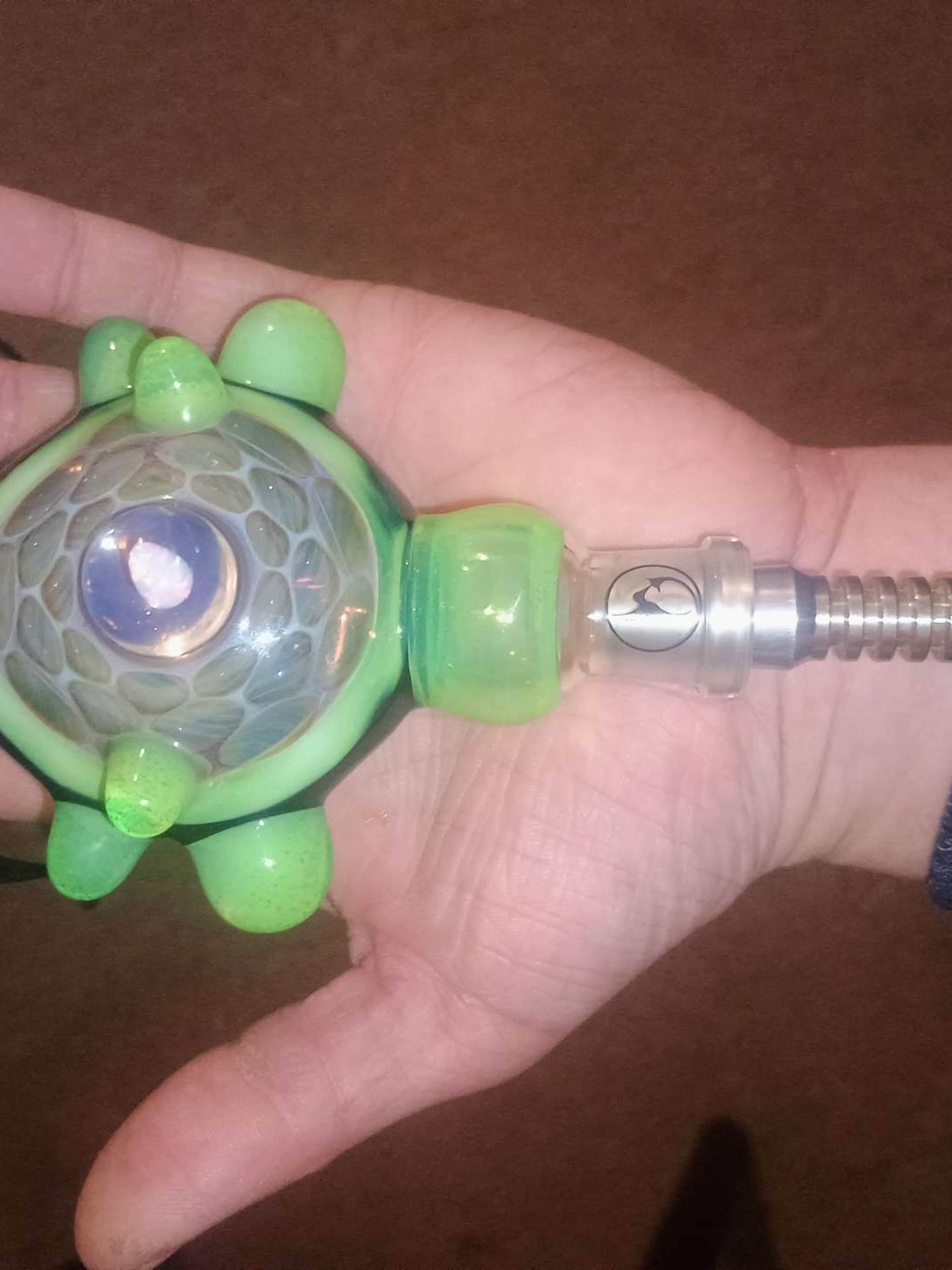 Preview pic of Nectar Collector Heady Slyme Honeycomb Pendant