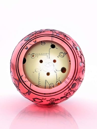 Preview pic of Murdoc "Pelargonin Molecular Decoded Marble" - 63 mm