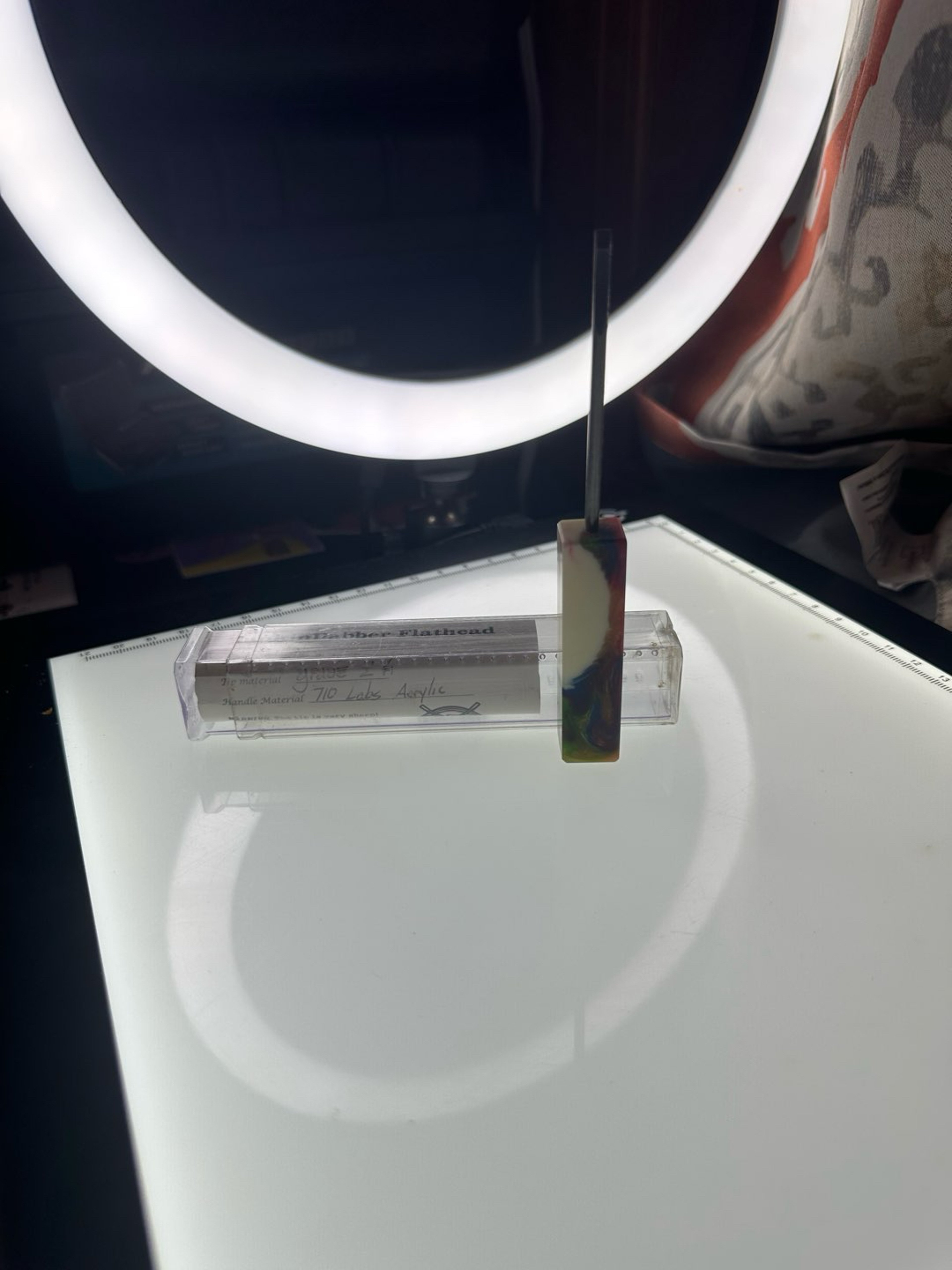 Preview pic of 710 labs x Dunkin dabber dab tool
