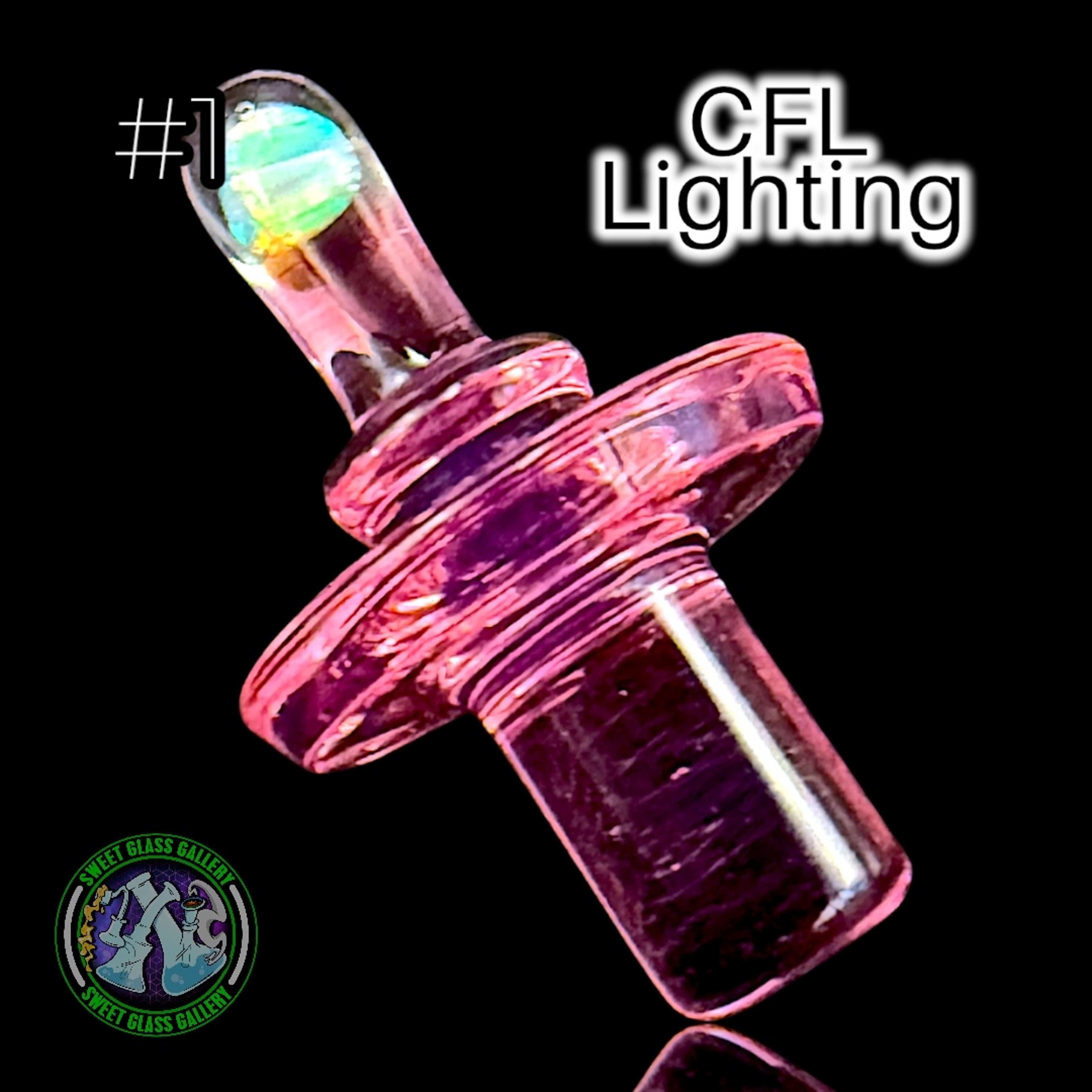 Preview pic of Fortunate Glass - Flat Cap #1 - Control Tower (Serum CFL)