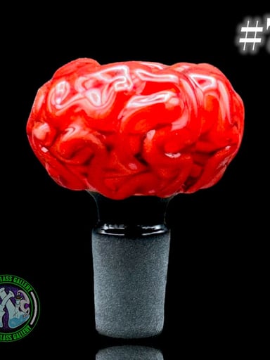 Preview pic of Algae - Bowl #7 - Sculpted Brain 14mm