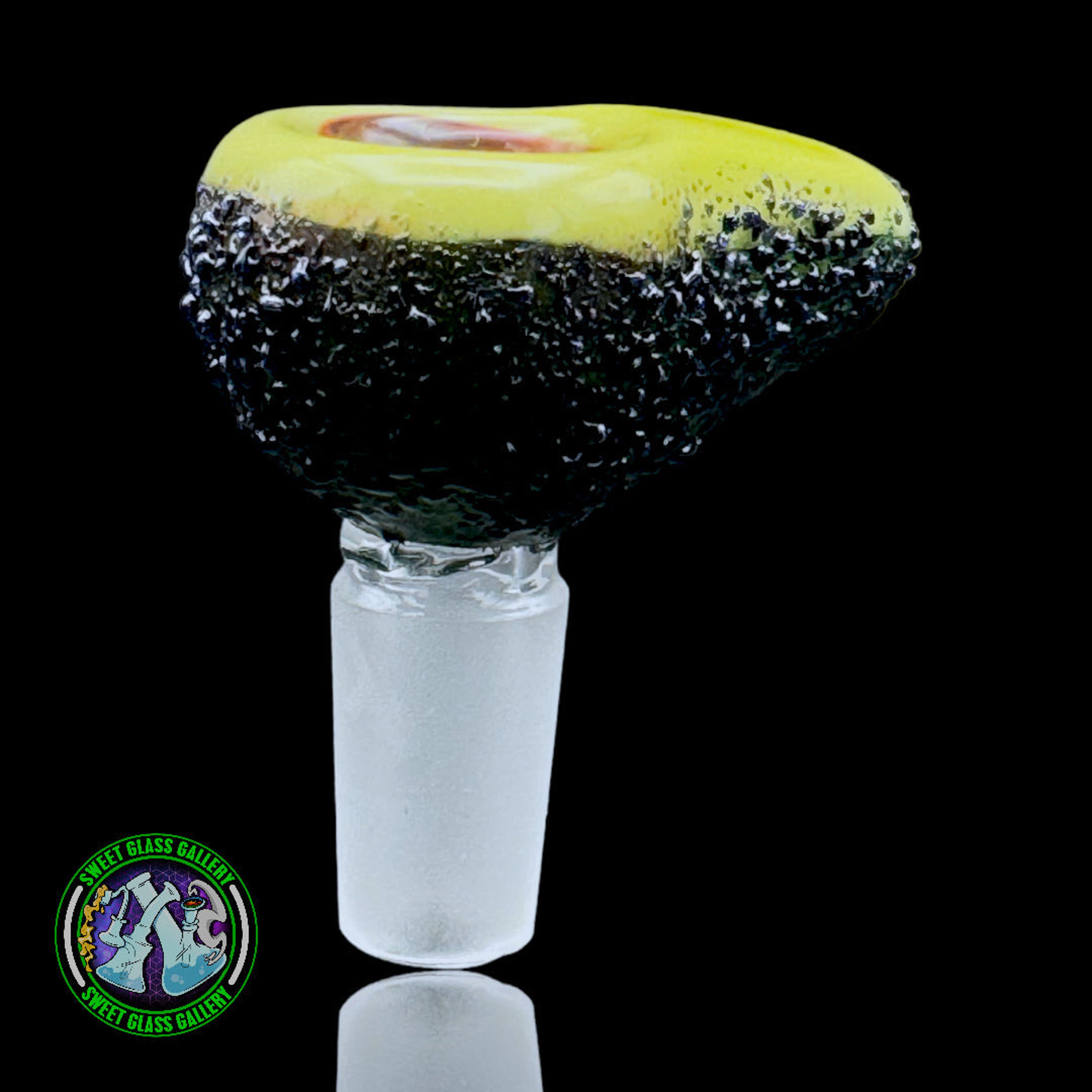 Preview pic of Empire Glassworks - Bowl #1 -  Avocado 14mm
