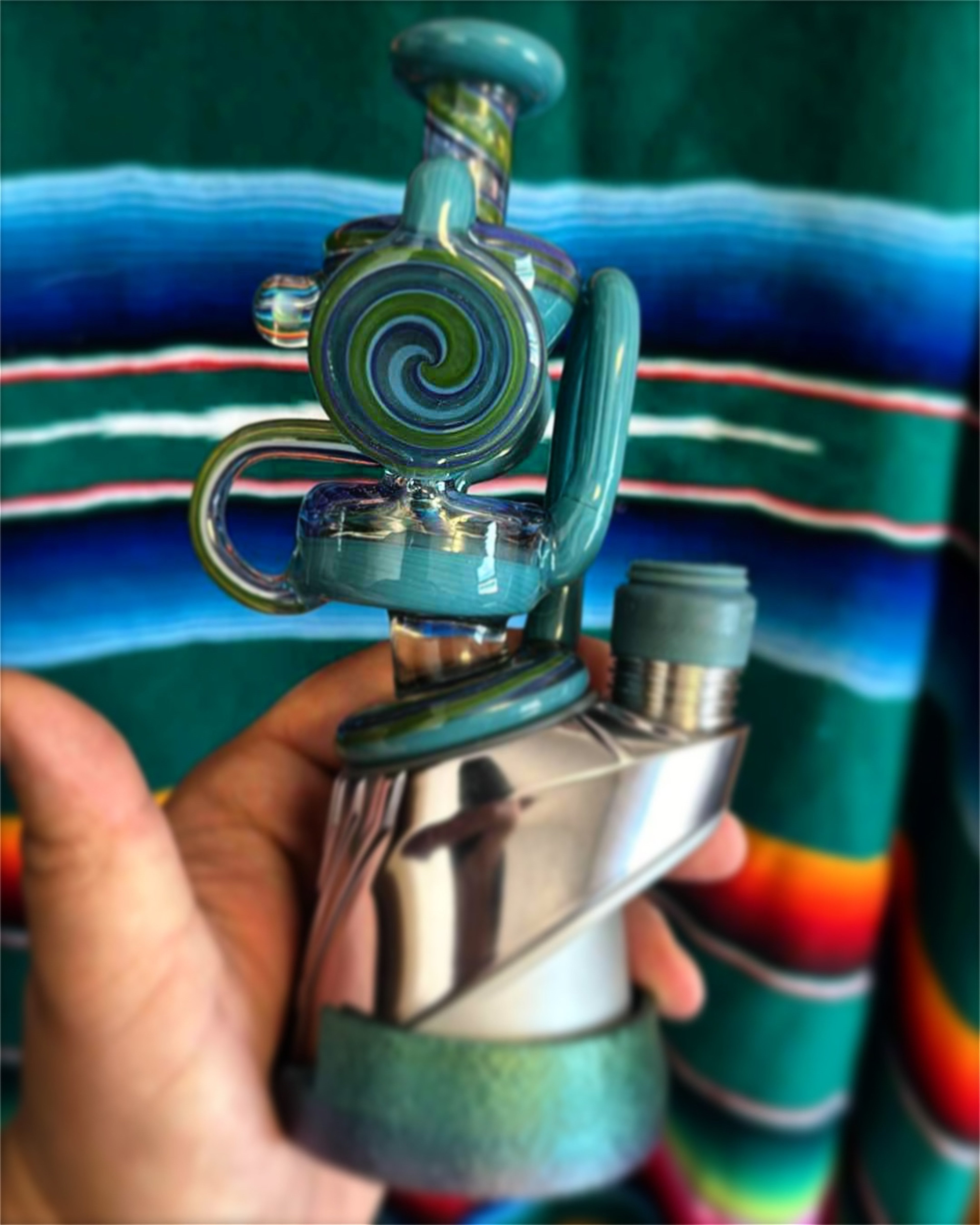 Preview pic of Rebel Glass Puffco Recycler