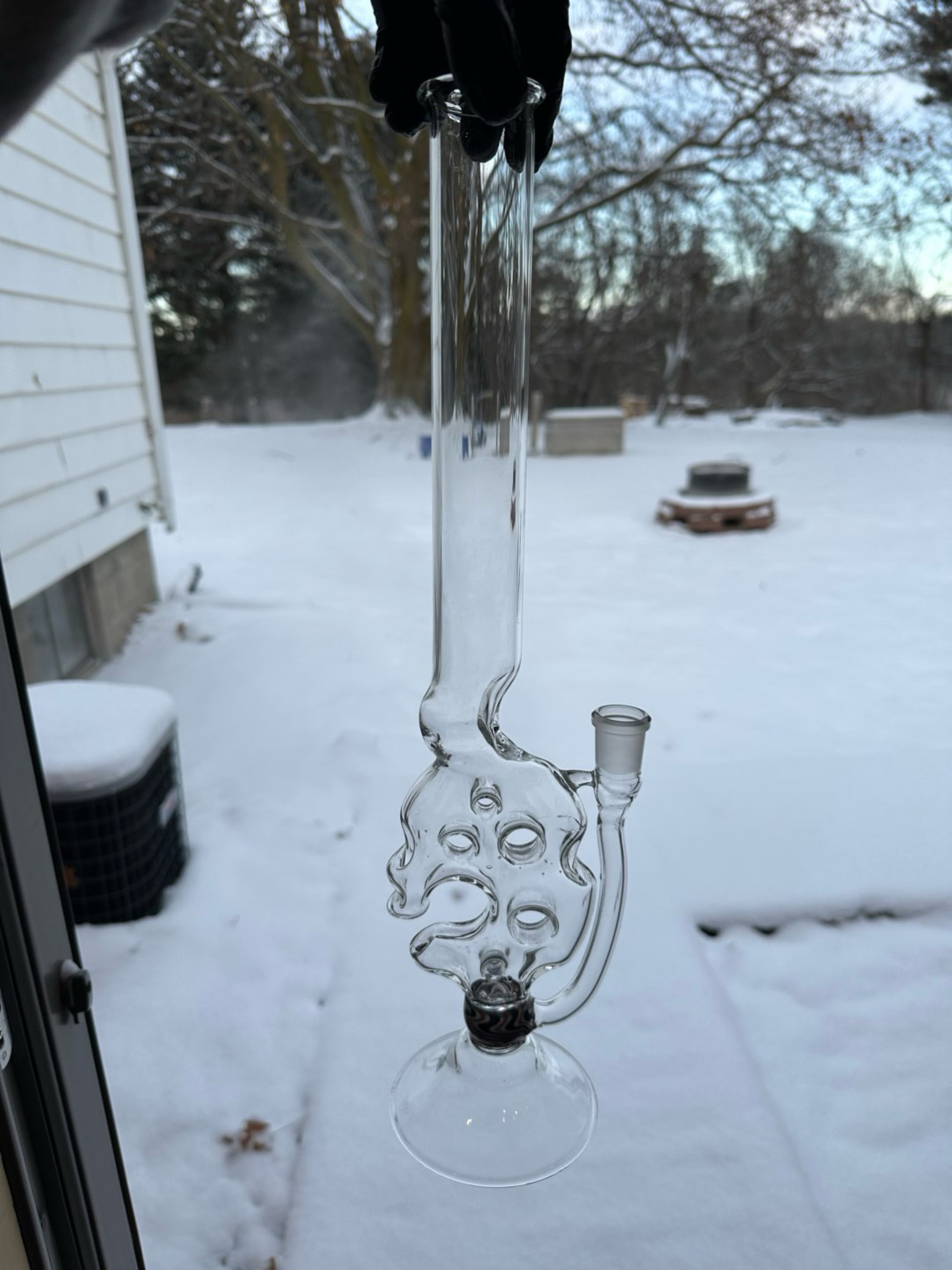 Preview pic of Jake’s Glass 5-Hole “Swiss Perc” Side Feeder 18in