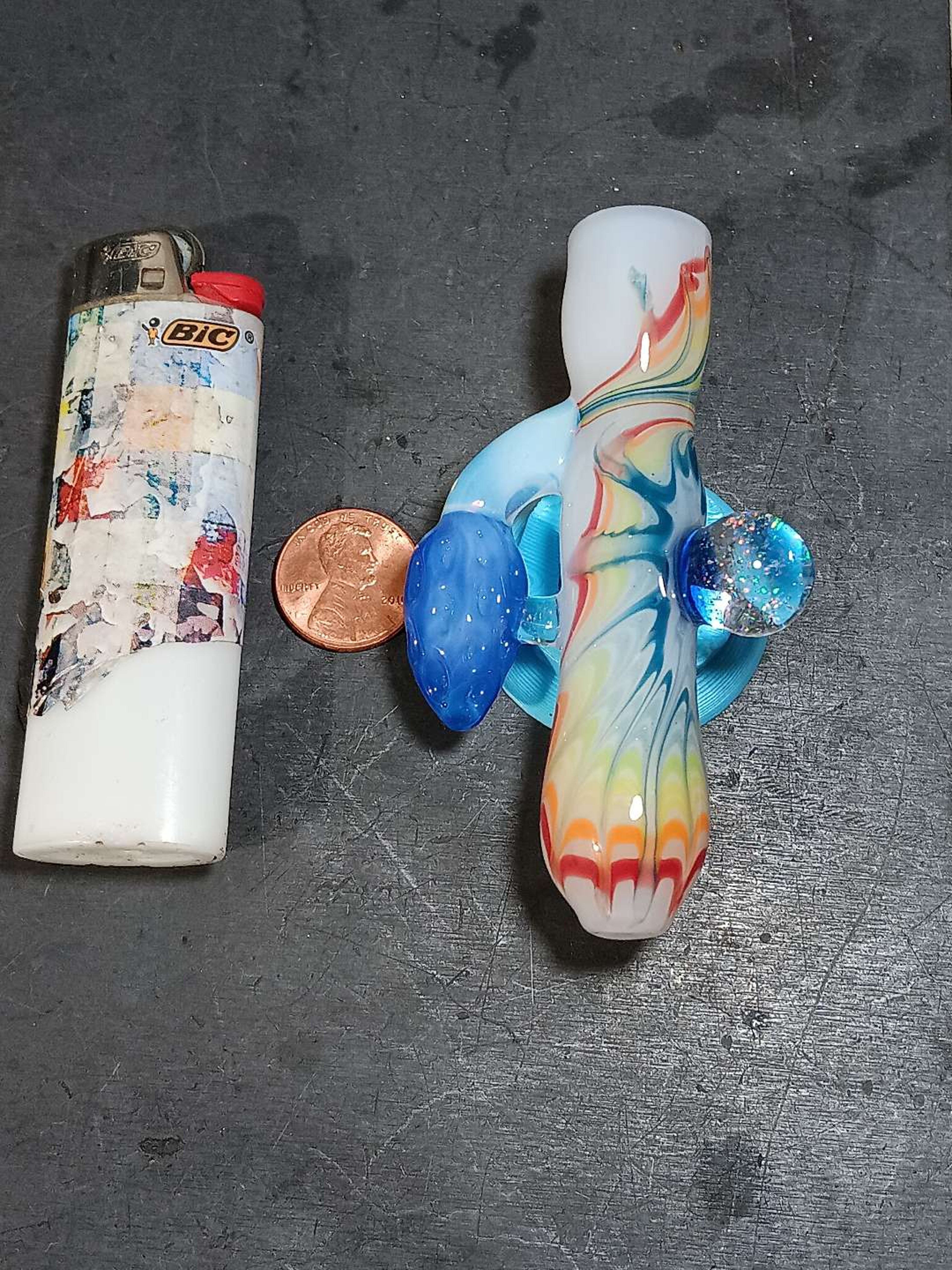 Preview pic of Tye dye morel mushroom chillium